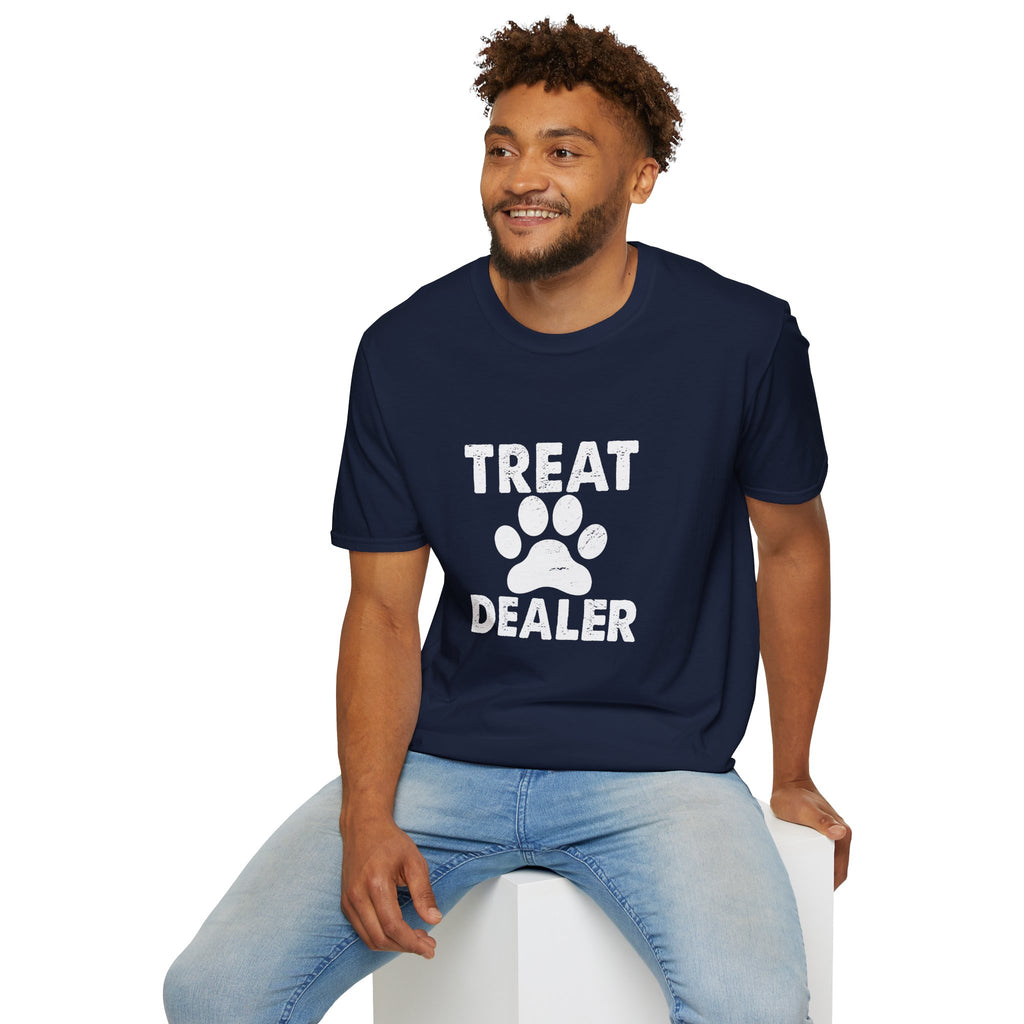Treat Dealer T-Shirt — Funny Dog Paw Pet Lover Tee