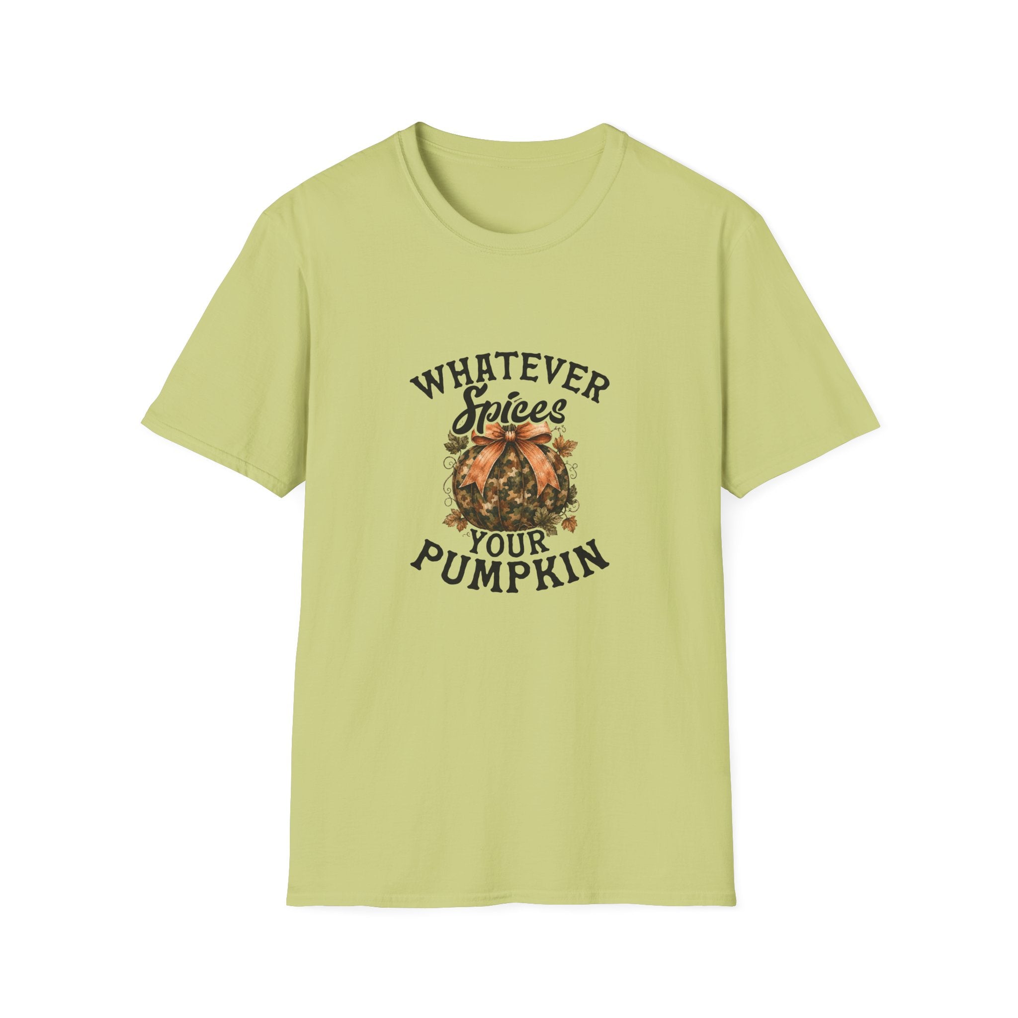 Whatever Spices Your Pumpkin T-Shirt — Funny Fall Gift for Women Pumpkin Spice Tee