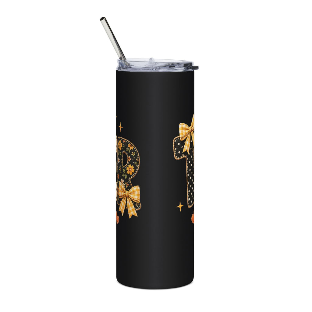Cute Bee & Sunflower Teacher Tumbler — Cute Gift for Teachers 20oz Stainless Steel Cup