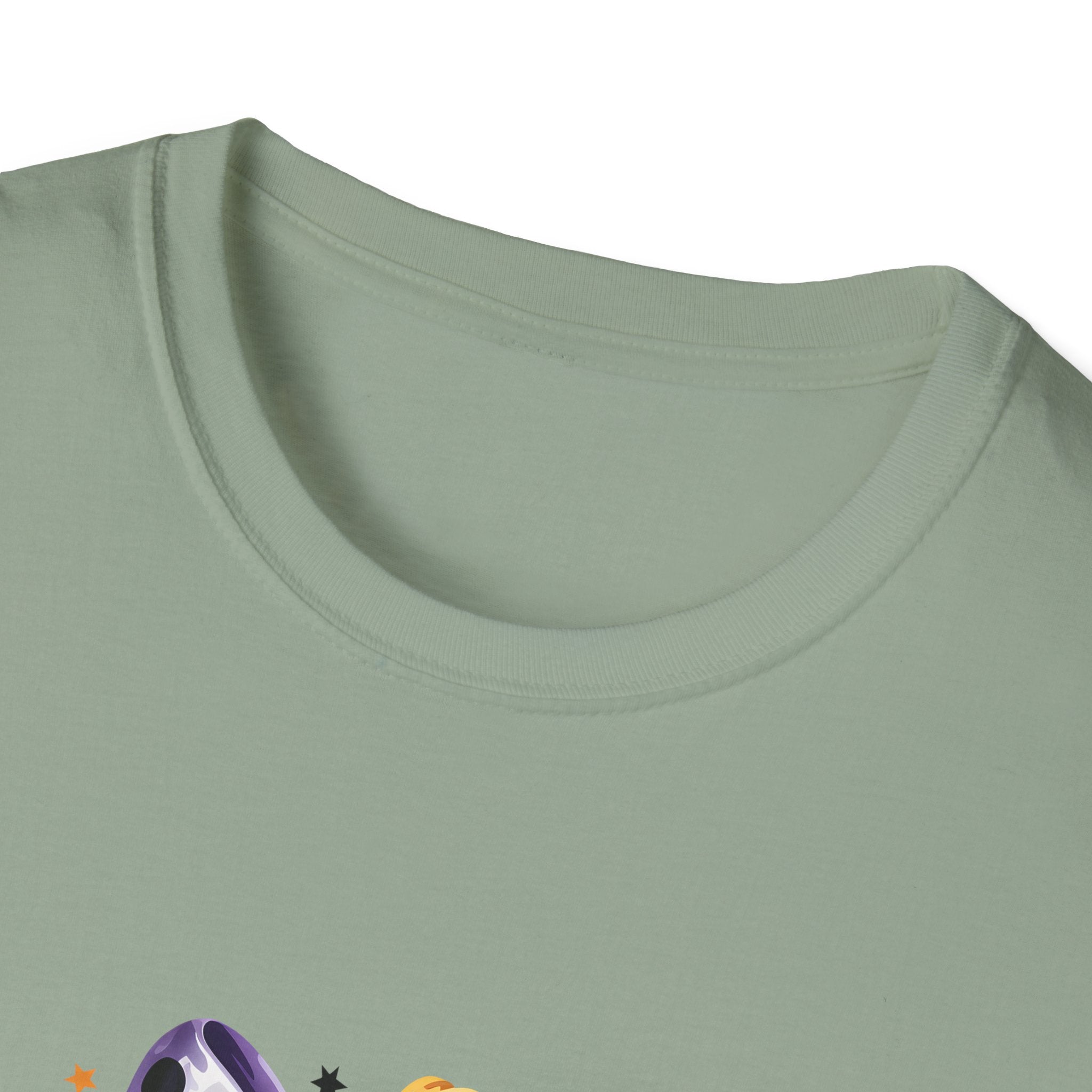 Halloween Pumpkin Bow T-Shirt — Cute Colorful Gift for Women Jack-O'-Lantern Tee