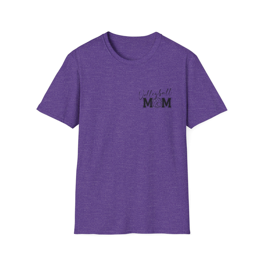 Volleyball Mom T-Shirt — Cute Game Day Gift for Sports Moms Script Graphic Tee