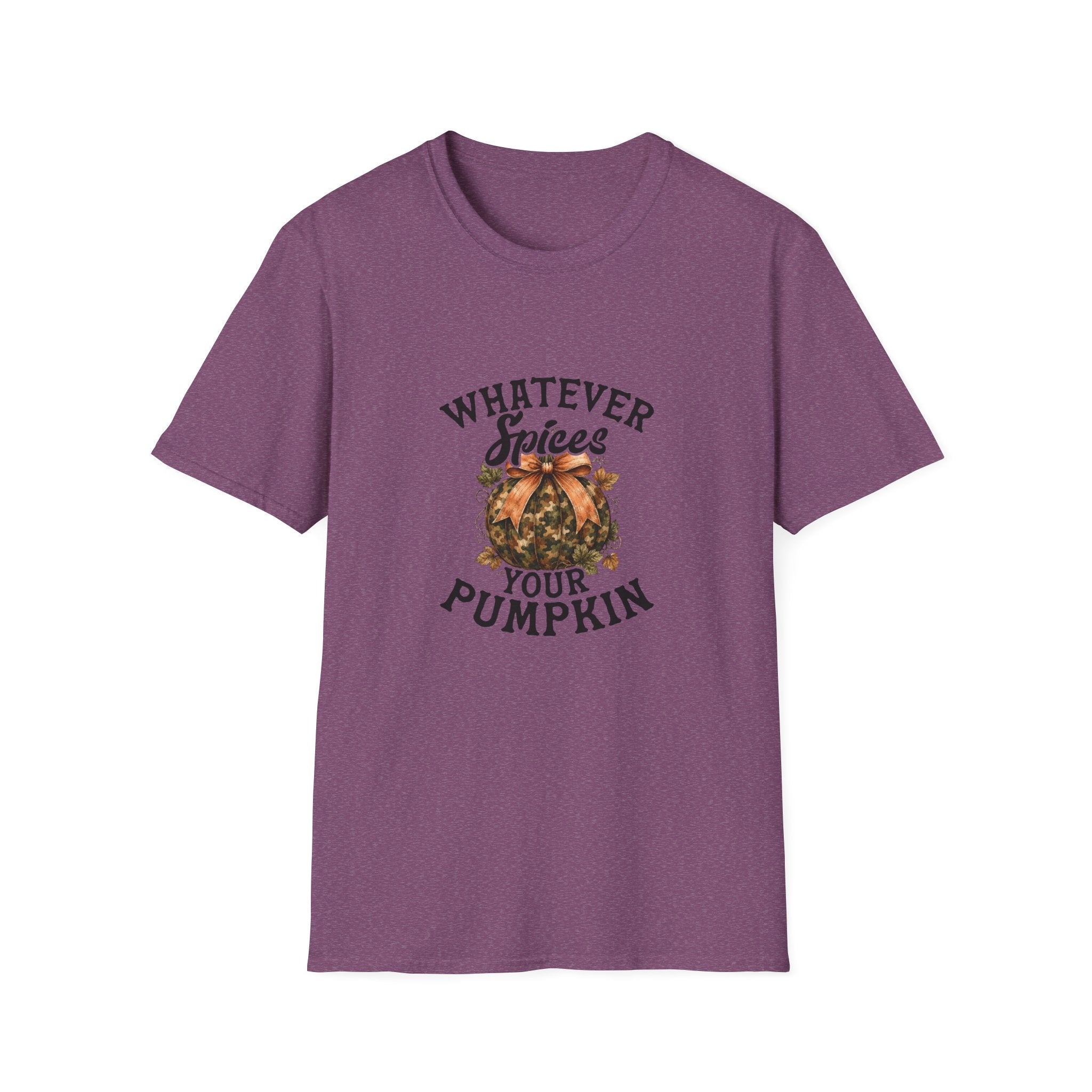 Whatever Spices Your Pumpkin T-Shirt — Funny Fall Gift for Women Pumpkin Spice Tee