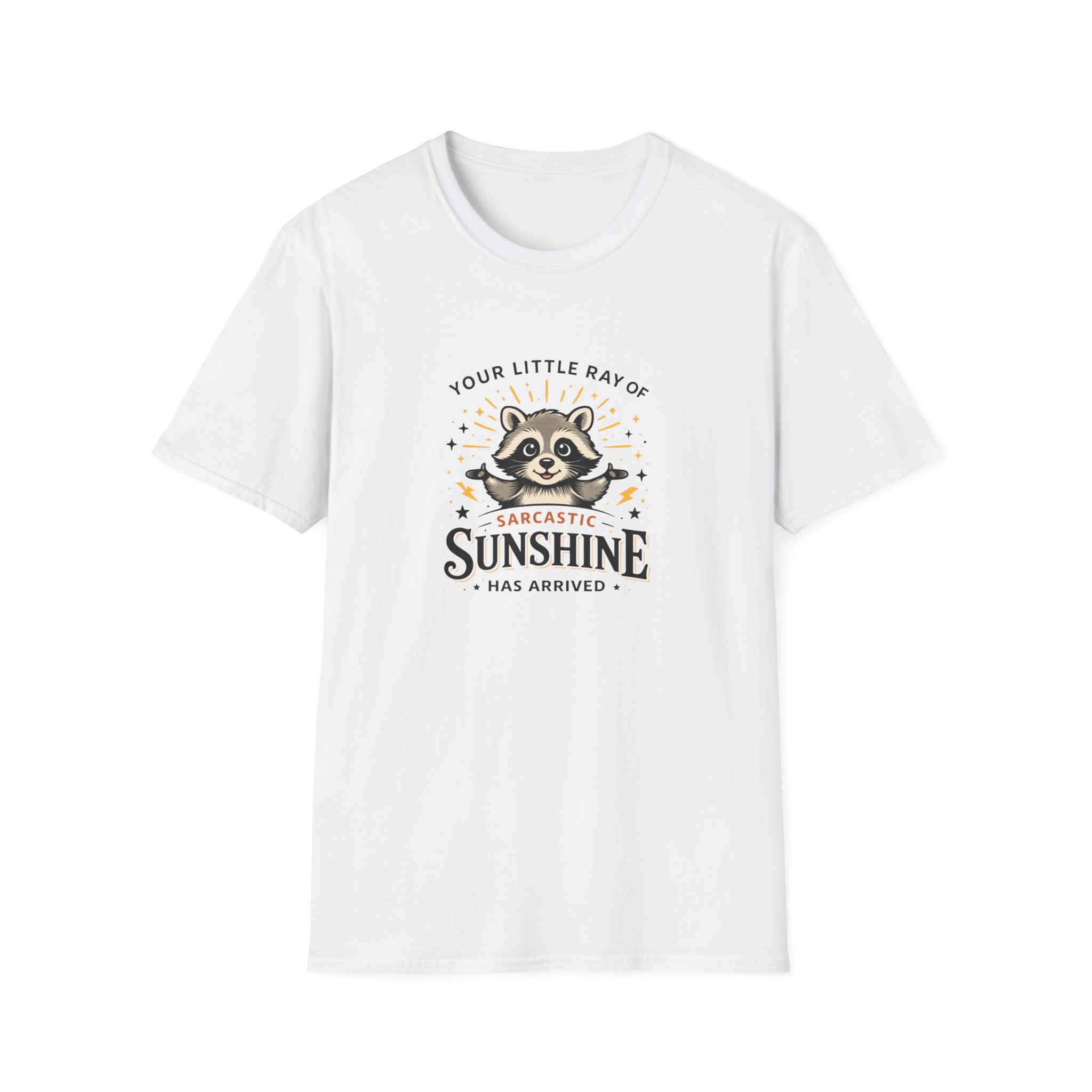 Your Little Ray of Sarcastic Sunshine Raccoon T-Shirt — Funny Gift for Her