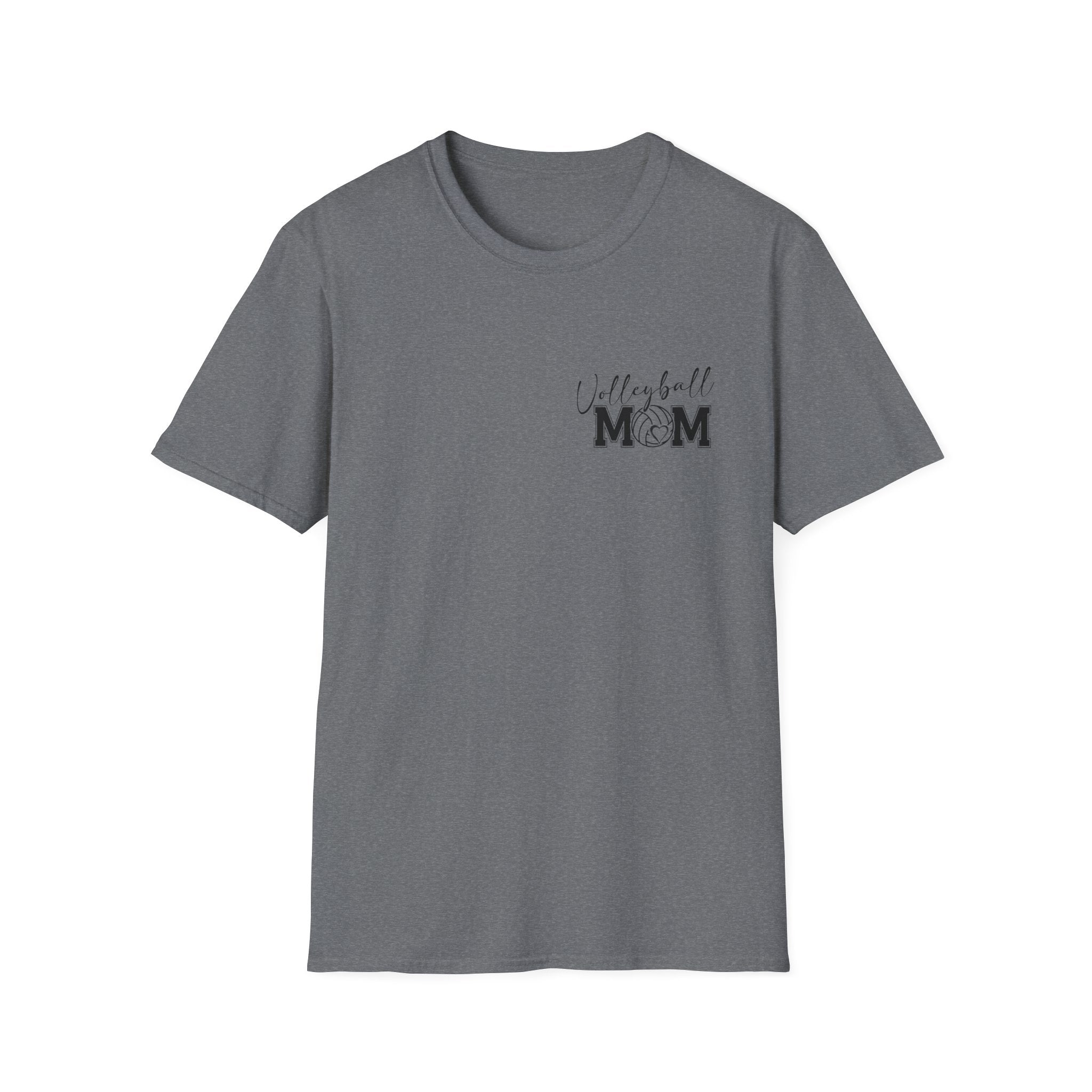 Volleyball Mom T-Shirt — Cute Game Day Gift for Sports Moms Script Graphic Tee