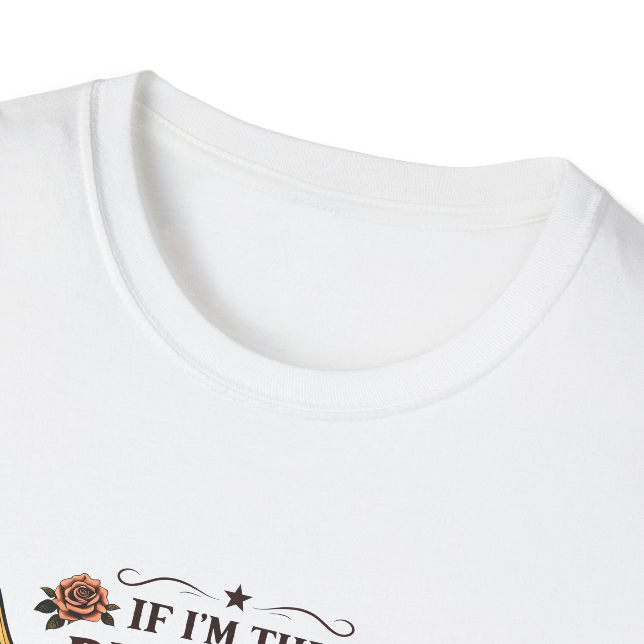 If I'm the Problem Bull Skull T-Shirt — Funny Sarcastic Western Gift for Women