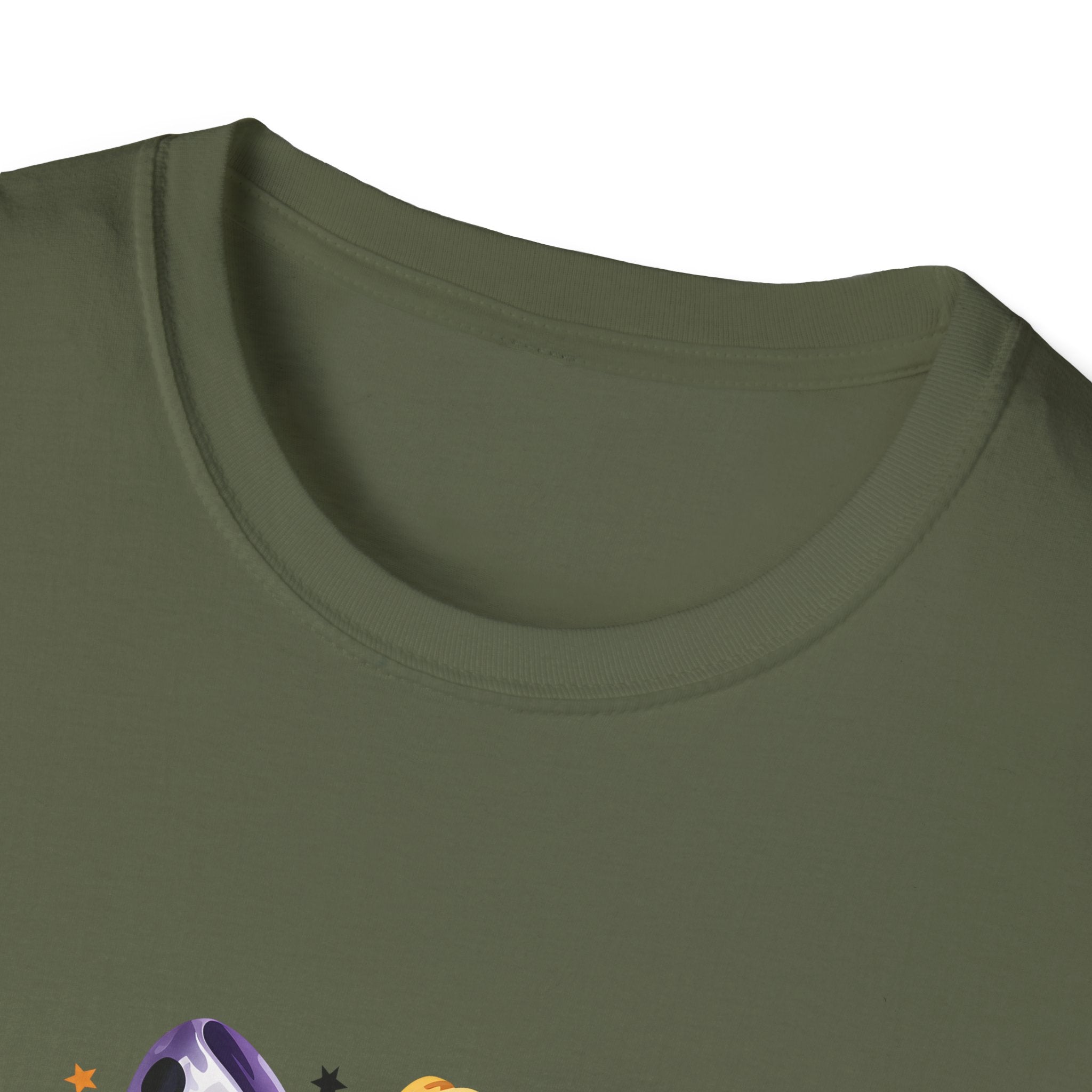Halloween Pumpkin Bow T-Shirt — Cute Colorful Gift for Women Jack-O'-Lantern Tee