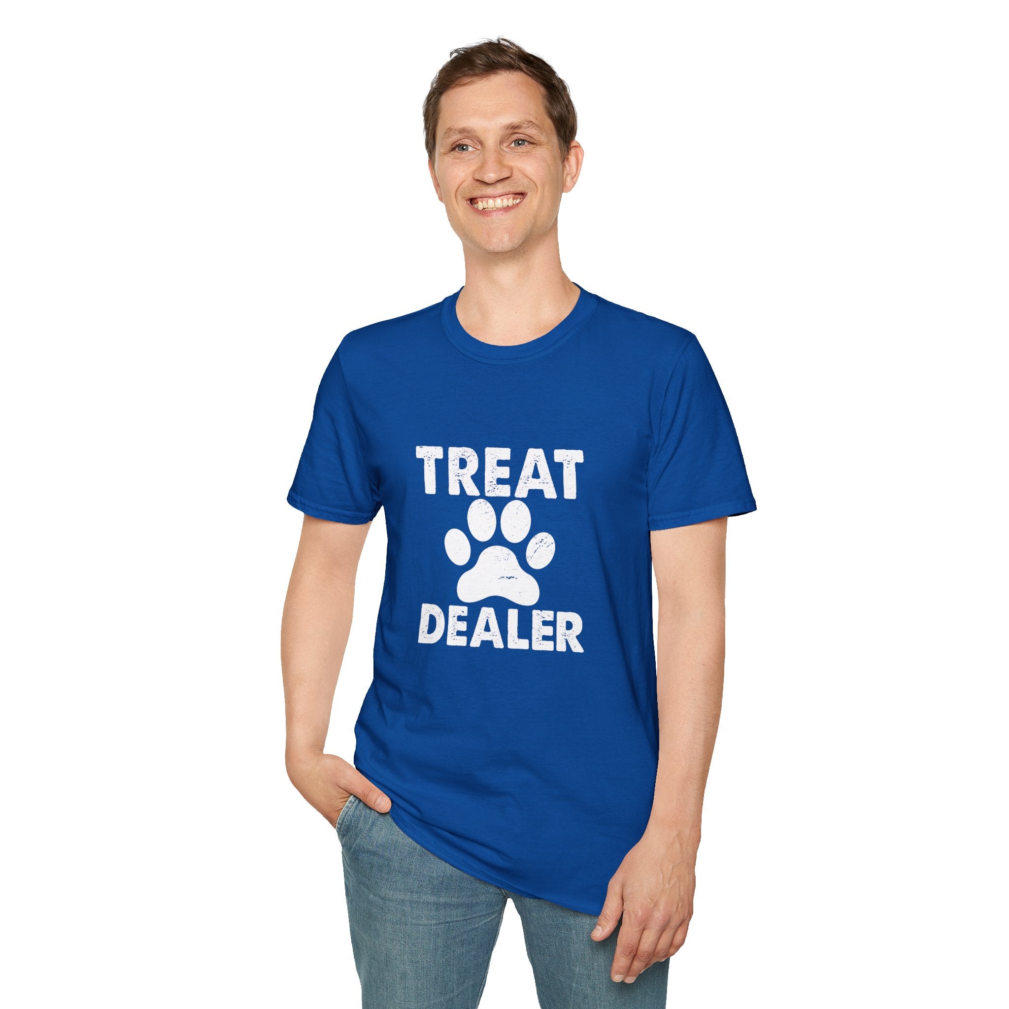 Treat Dealer T-Shirt — Funny Dog Paw Pet Lover Tee