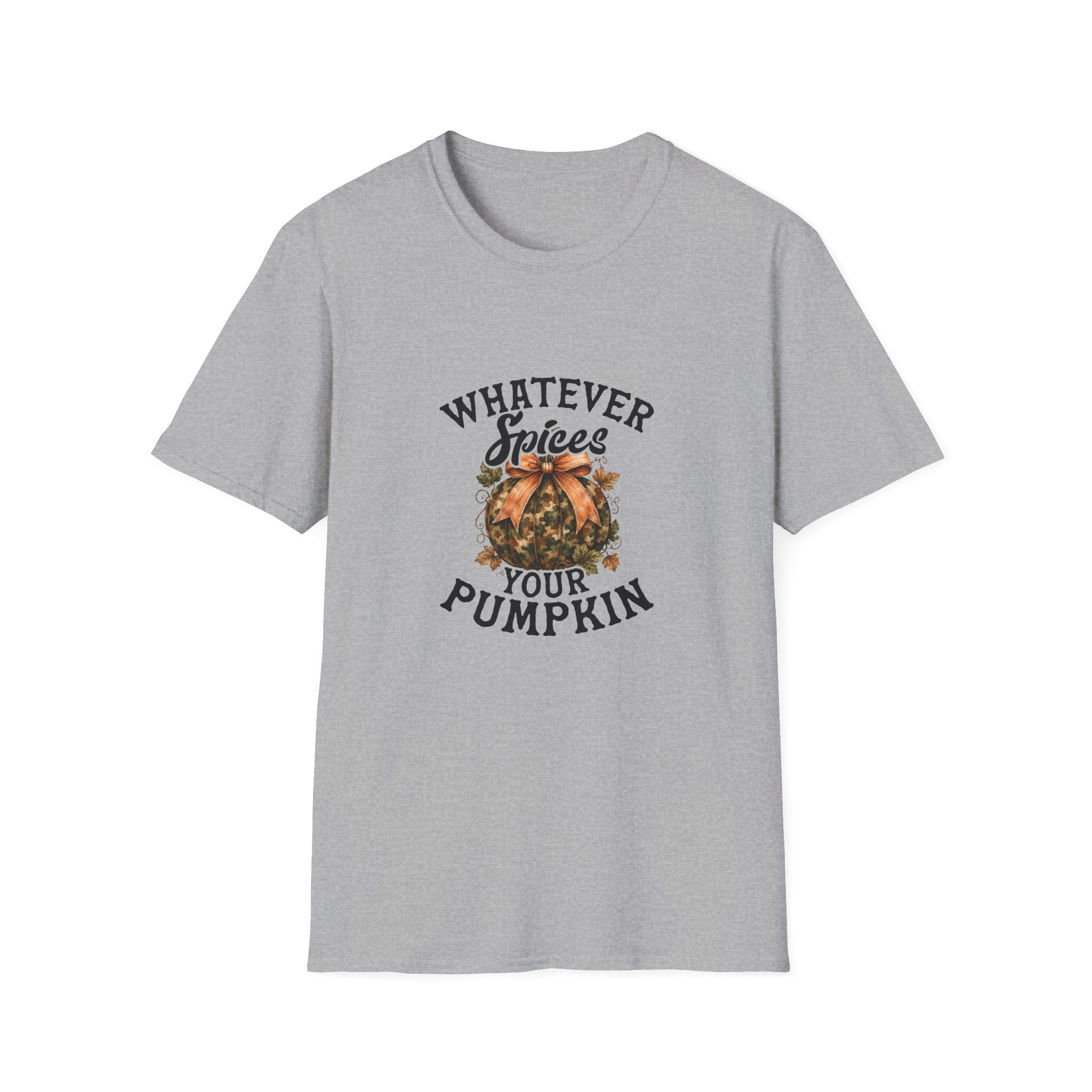 Whatever Spices Your Pumpkin T-Shirt — Funny Fall Gift for Women Pumpkin Spice Tee