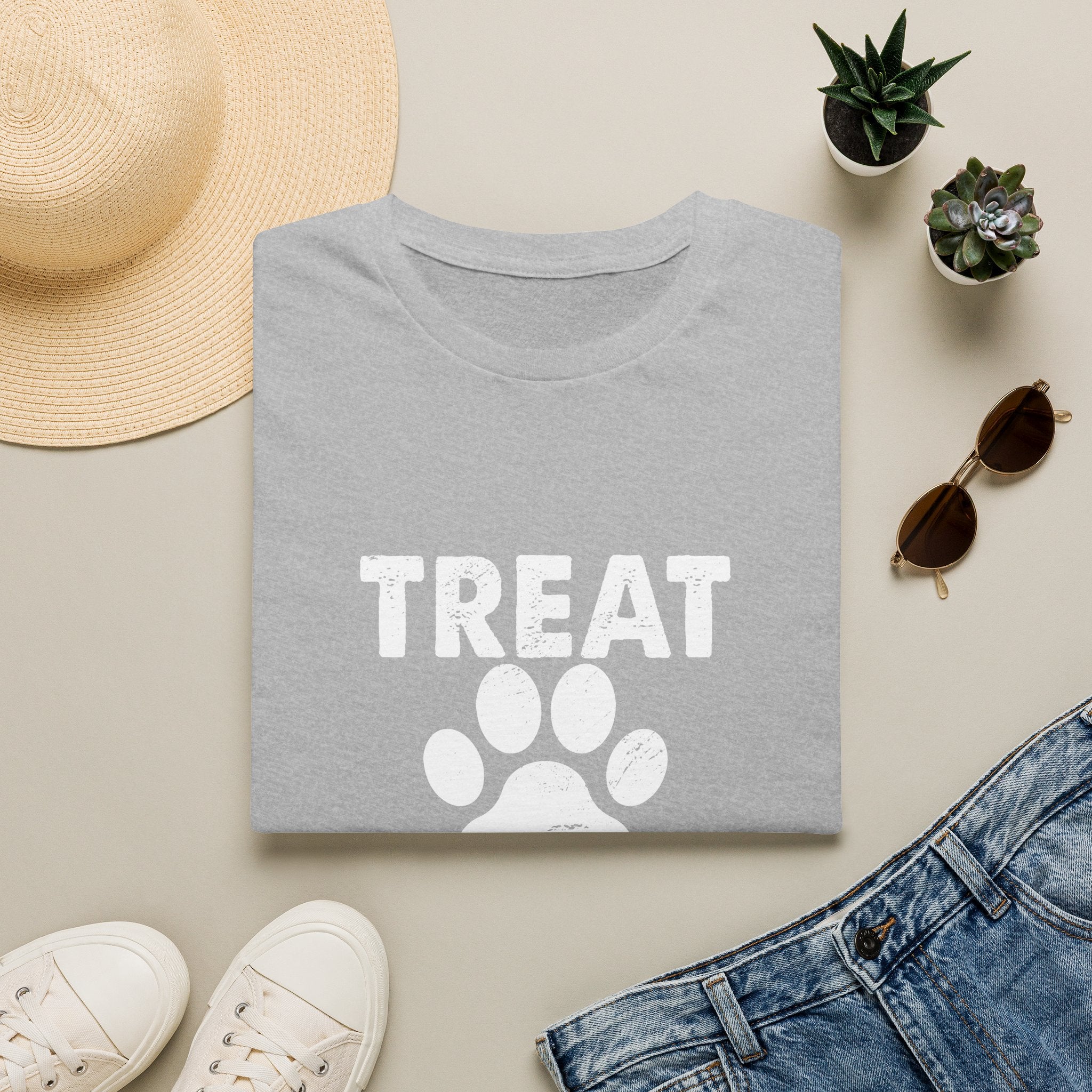 Treat Dealer T-Shirt — Funny Dog Paw Pet Lover Tee