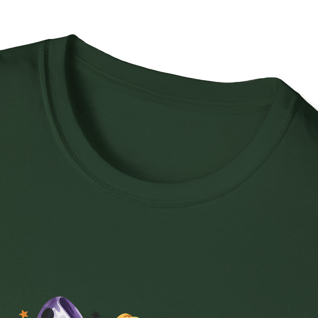 Halloween Pumpkin Bow T-Shirt — Cute Colorful Gift for Women Jack-O'-Lantern Tee