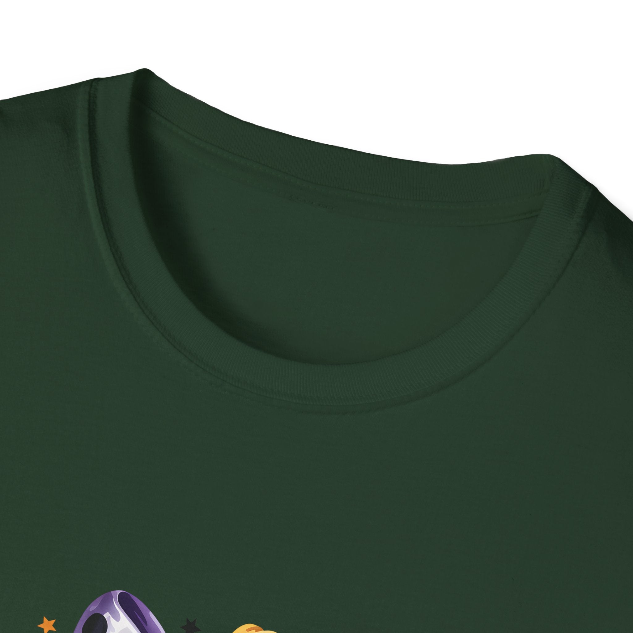 Halloween Pumpkin Bow T-Shirt — Cute Colorful Gift for Women Jack-O'-Lantern Tee