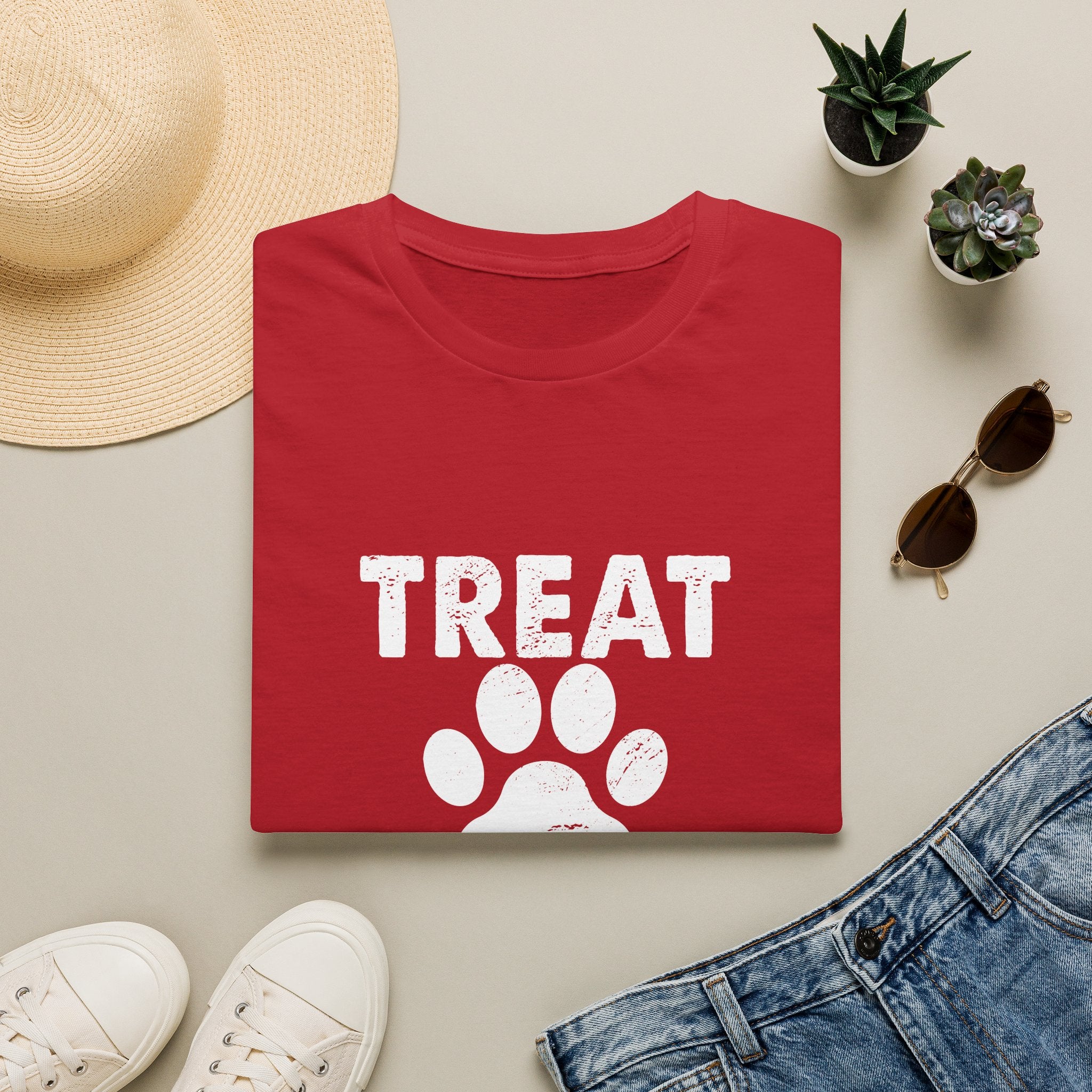Treat Dealer T-Shirt — Funny Dog Paw Pet Lover Tee