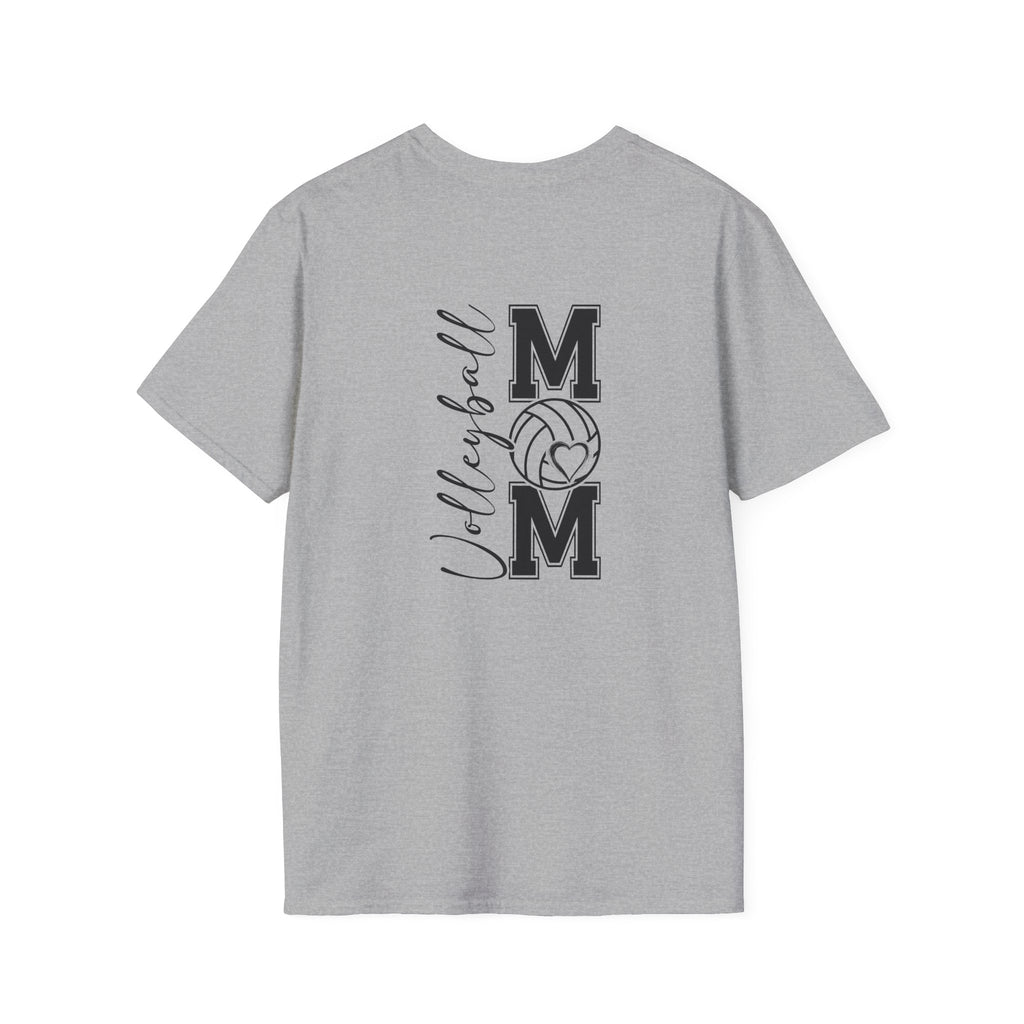 Volleyball Mom T-Shirt — Cute Game Day Gift for Sports Moms Script Graphic Tee