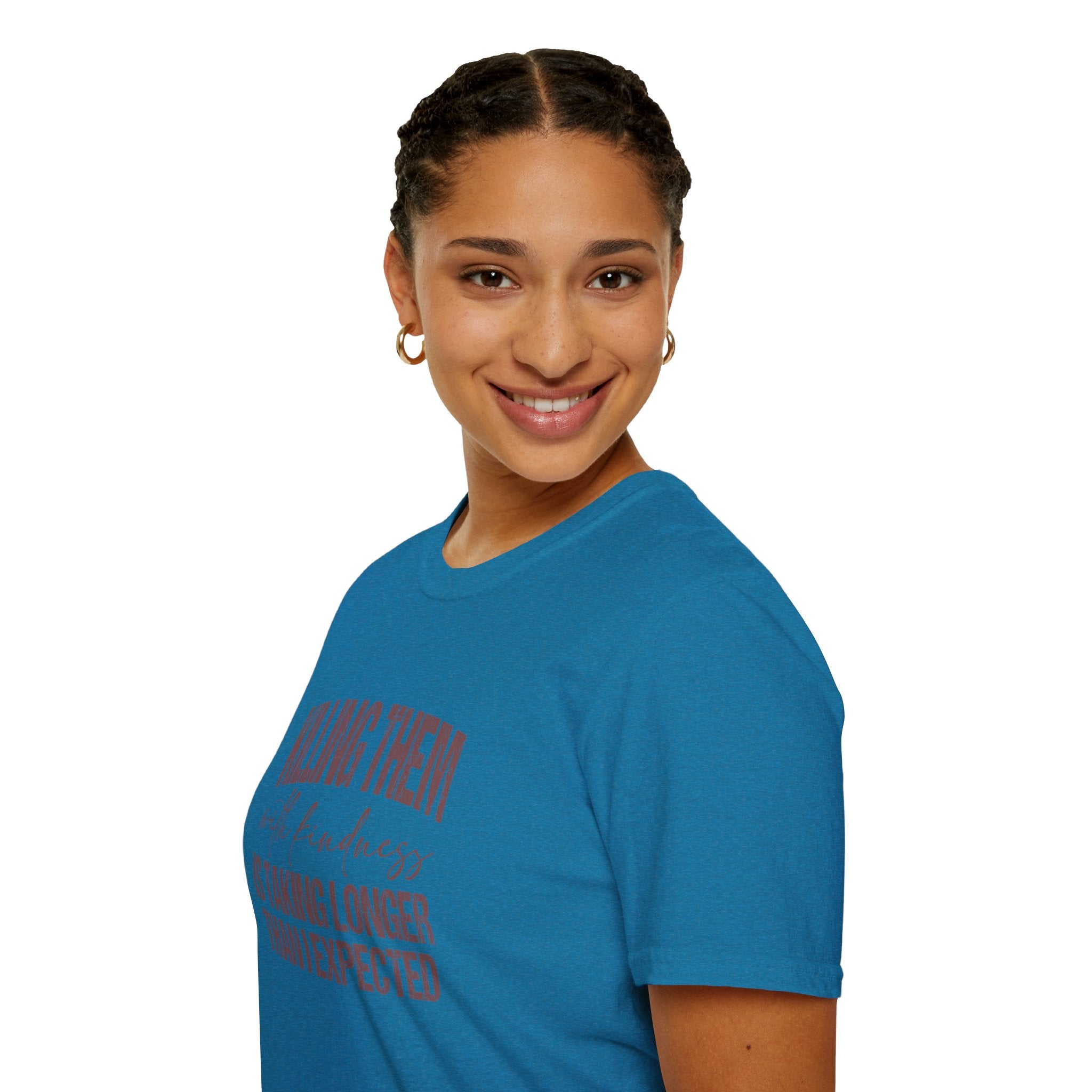 Killing Them With Kindness T-Shirt — Funny Motivational Gift for Women Vintage Tee
