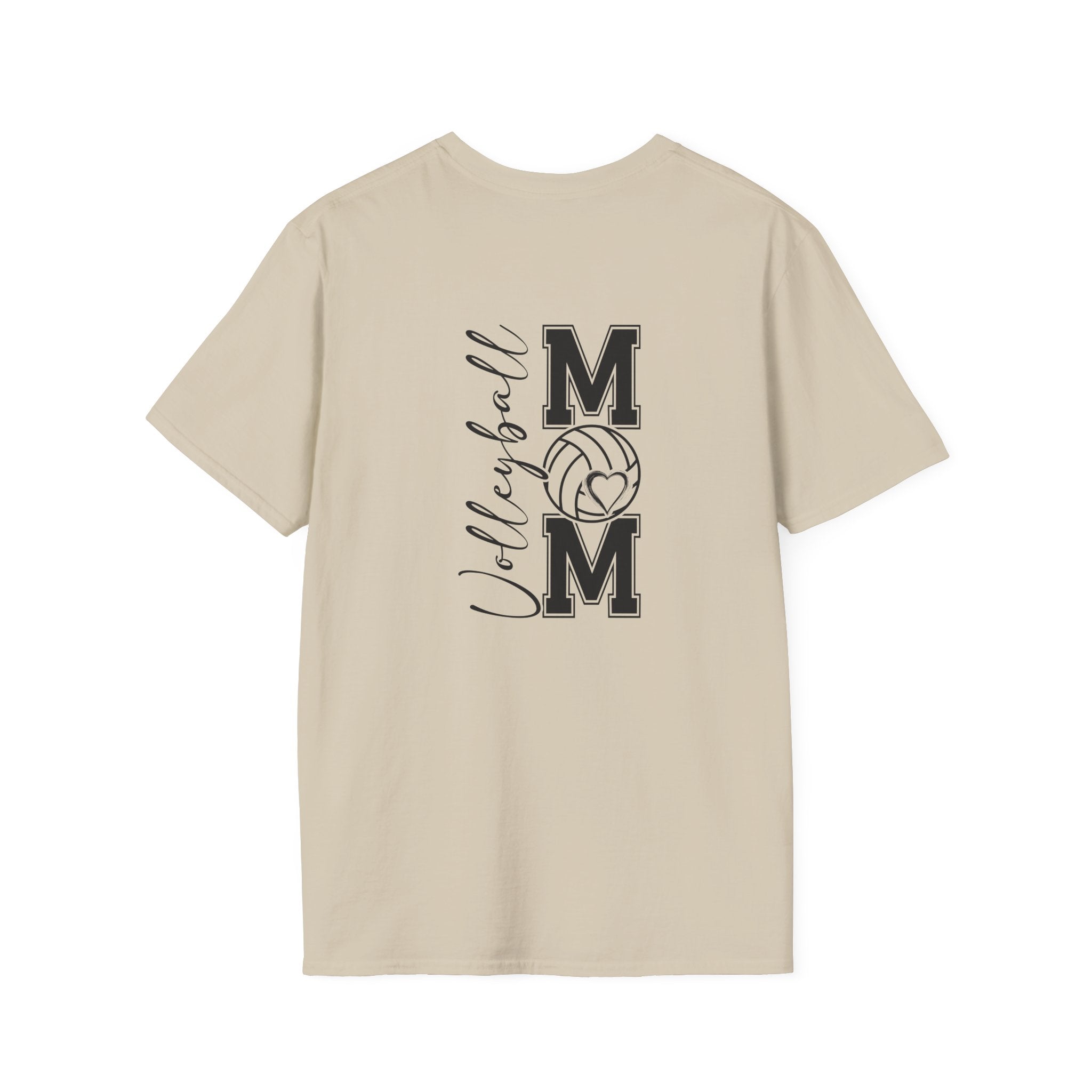 Volleyball Mom T-Shirt — Cute Game Day Gift for Sports Moms Script Graphic Tee