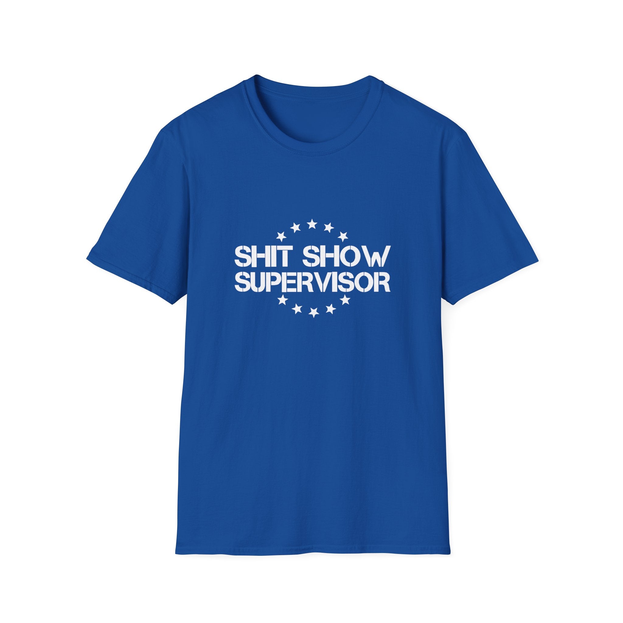 Shit Show Supervisor T-Shirt — Funny Sarcastic Gift for Her Work Humor Graphic Tee
