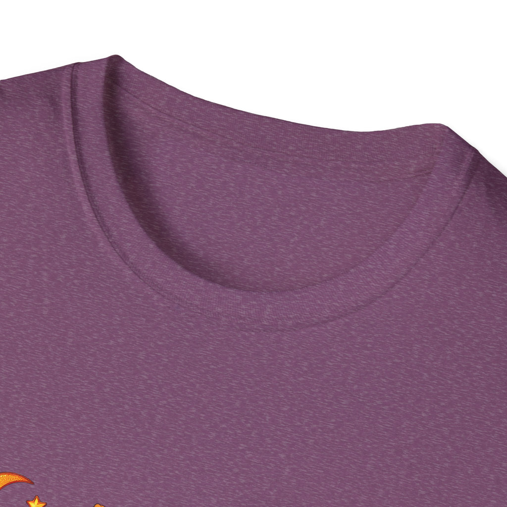 Cute Halloween Cow T-Shirt — Funny Gift for Her Candy Pumpkins & Kitty Costume Tee