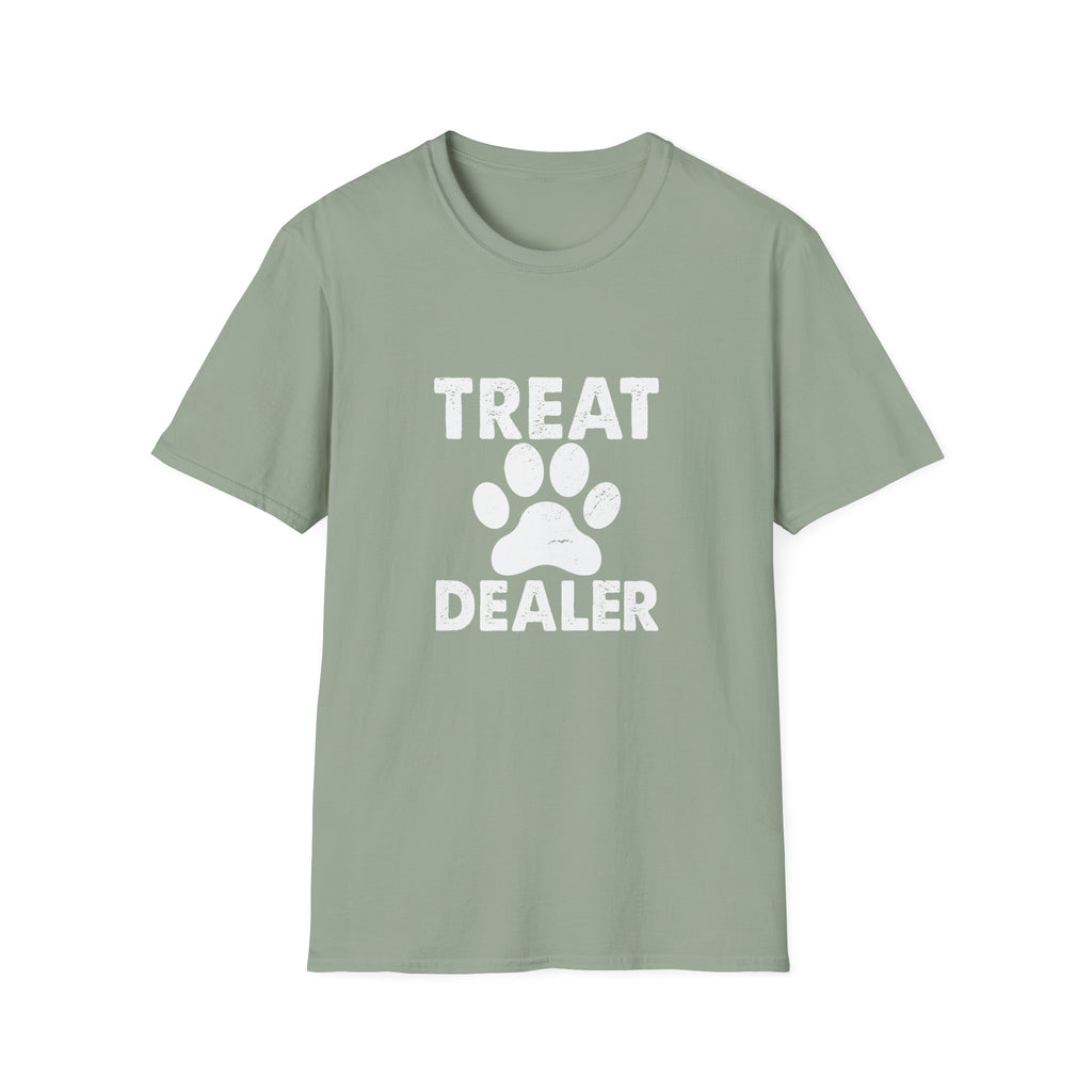Treat Dealer T-Shirt — Funny Dog Paw Pet Lover Tee