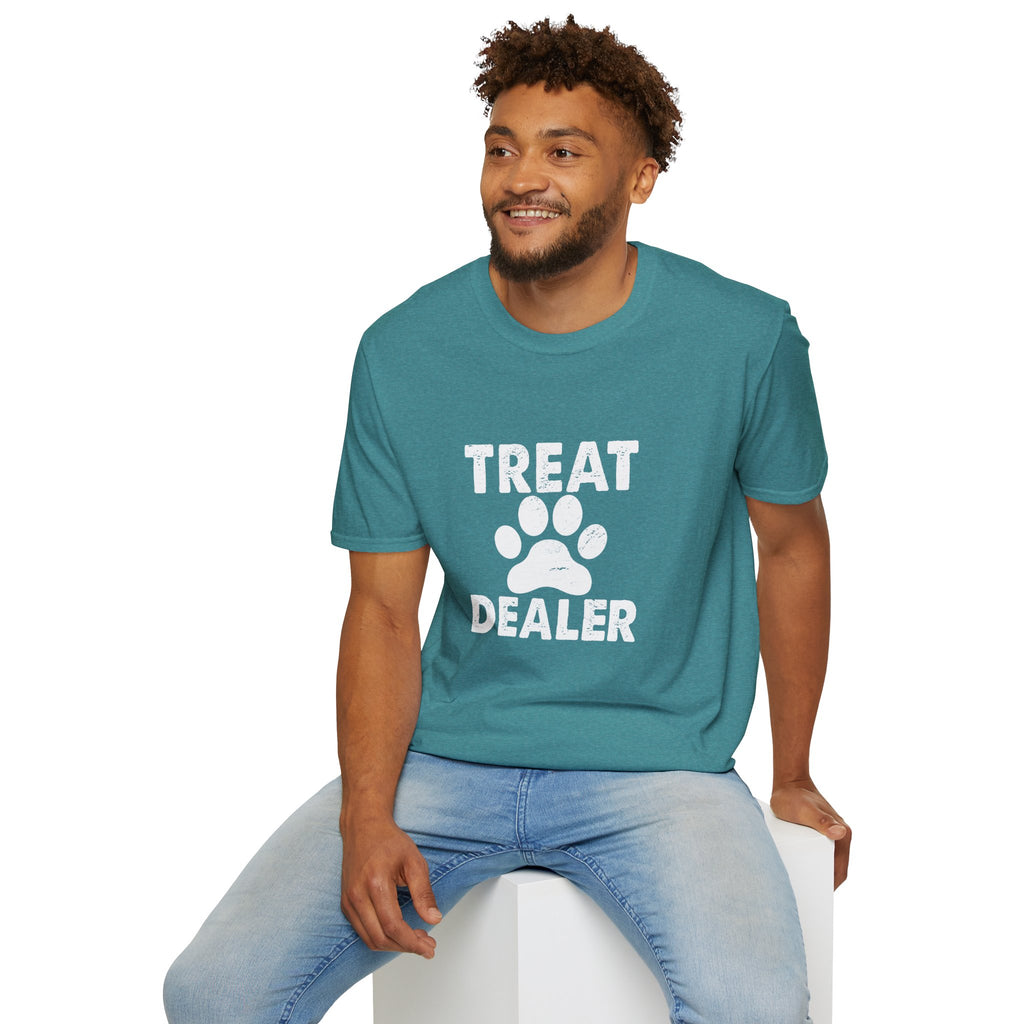 Treat Dealer T-Shirt — Funny Dog Paw Pet Lover Tee