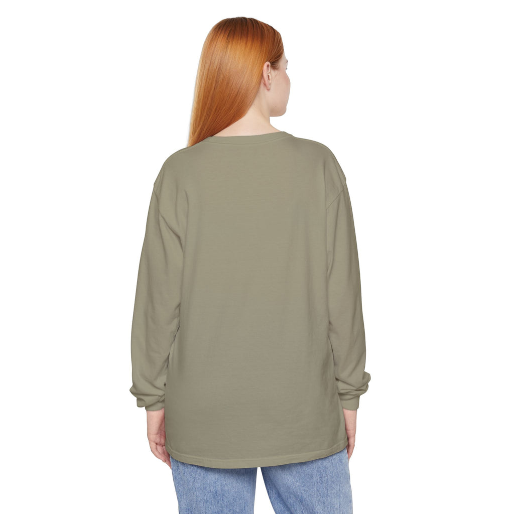 Thankful Grateful Blessed Pumpkin Long Sleeve — Cute Fall Thanksgiving Gift for Women