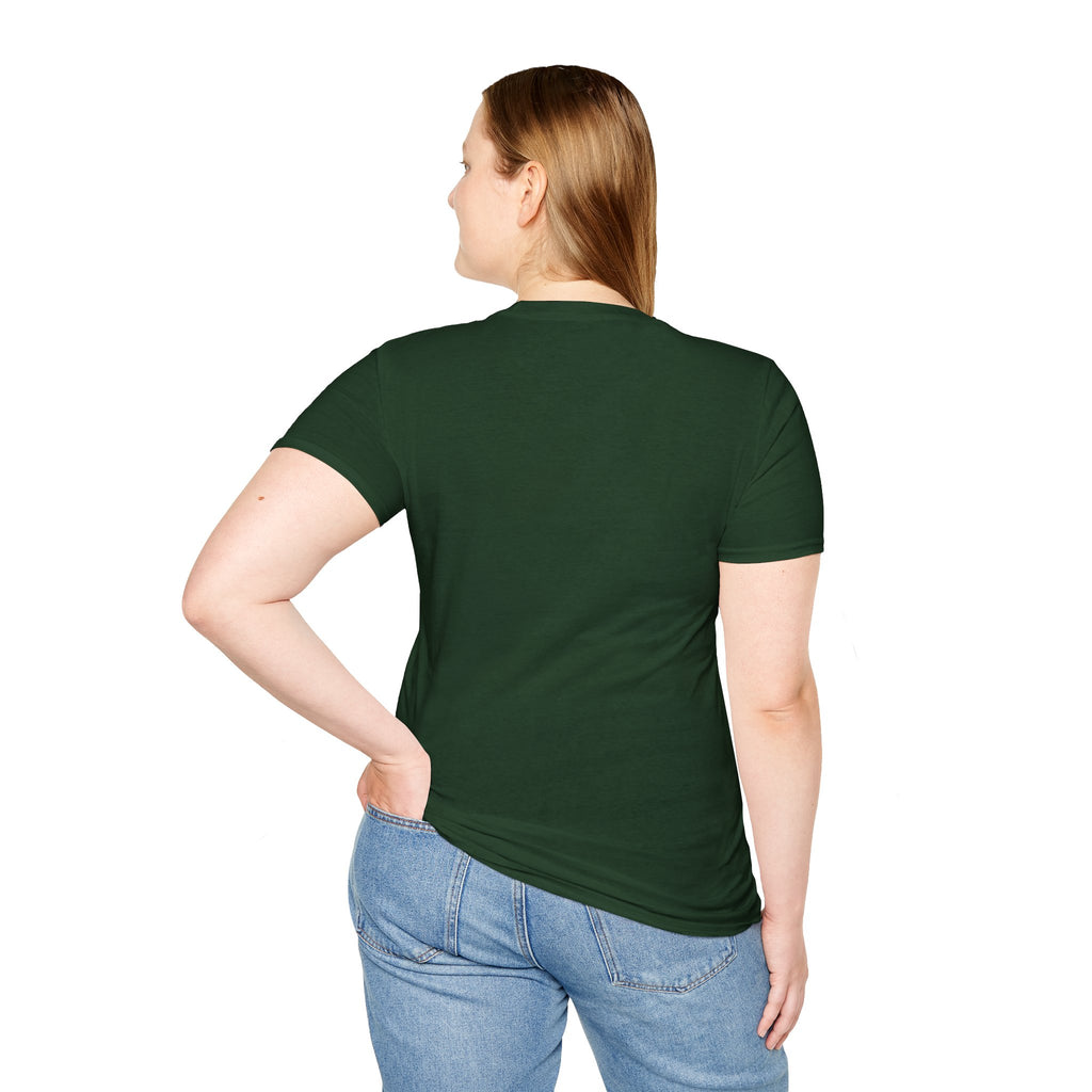 But First Coffee Cat T-Shirt — Cute Floral Gift for Coffee Lovers Women's Tee