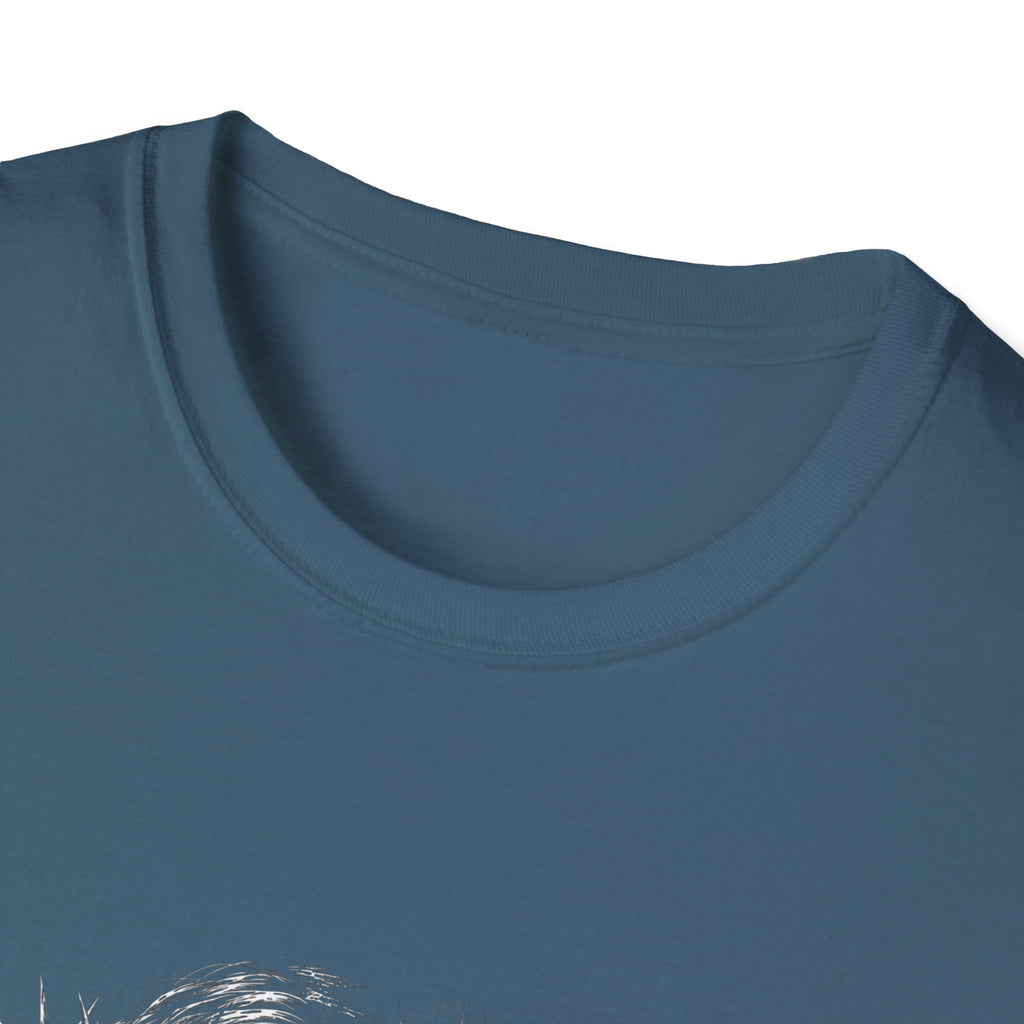 Lion of Judah T-Shirt — Crown of Thorns Half-Face Lion Christian Graphic Tee