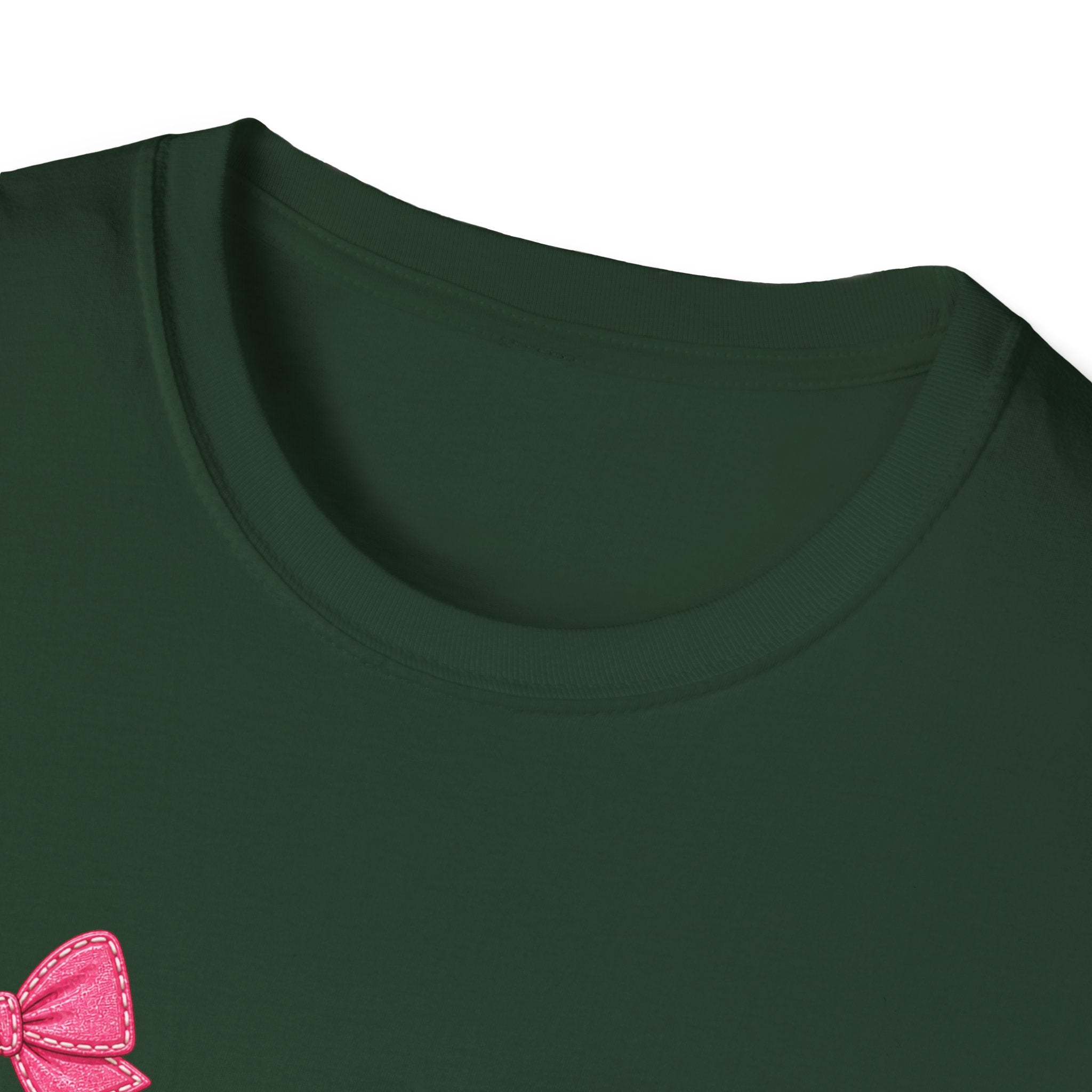 Floral Leopard TEACH T-Shirt — Cute Back-to-School Gift for Teachers Pink Bow Tee