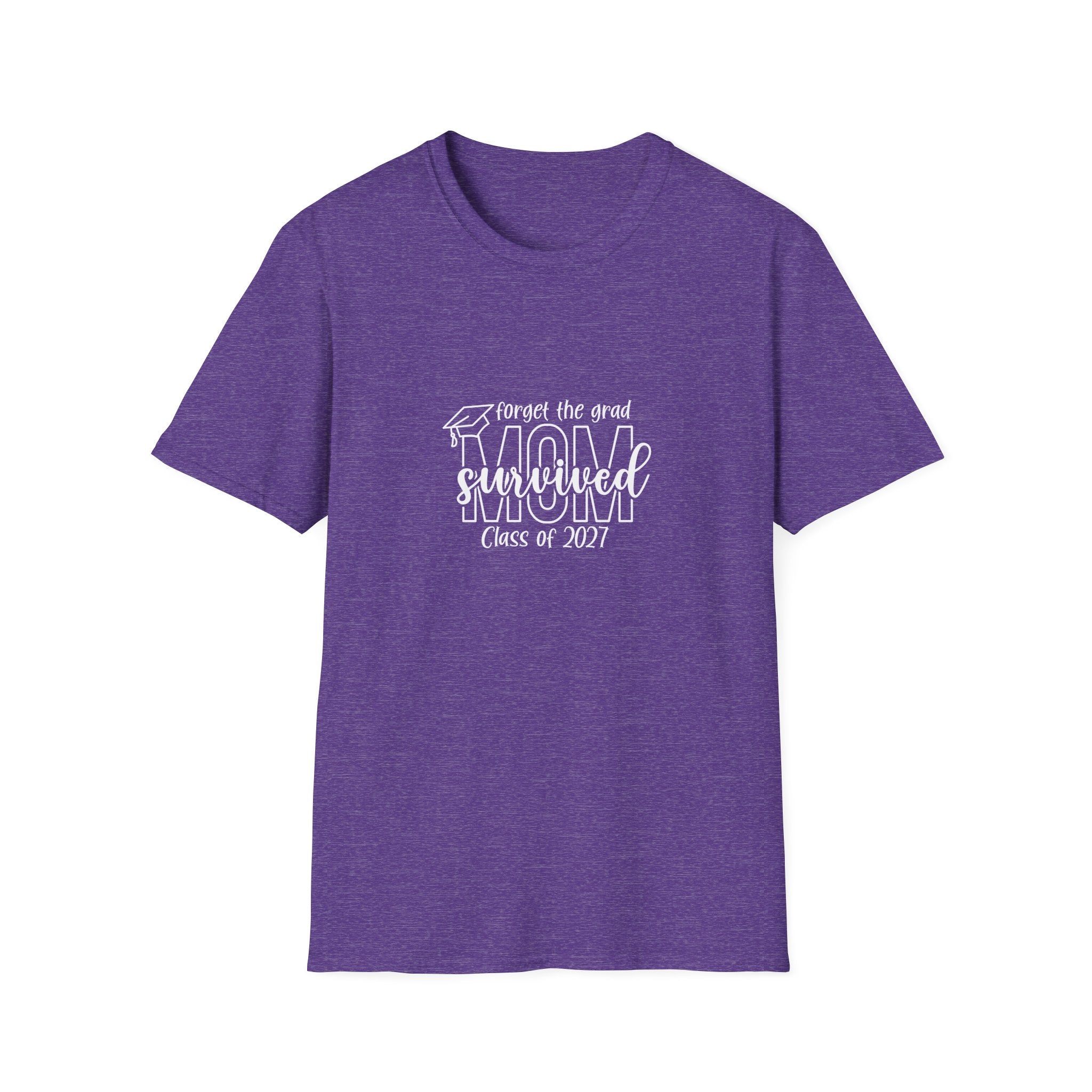 Class of 2027 Sarcastic Mom T-Shirt — Funny Graduation Gift for Mom Graphic Tee