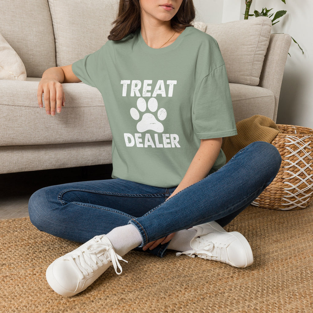 Treat Dealer T-Shirt — Funny Dog Paw Pet Lover Tee