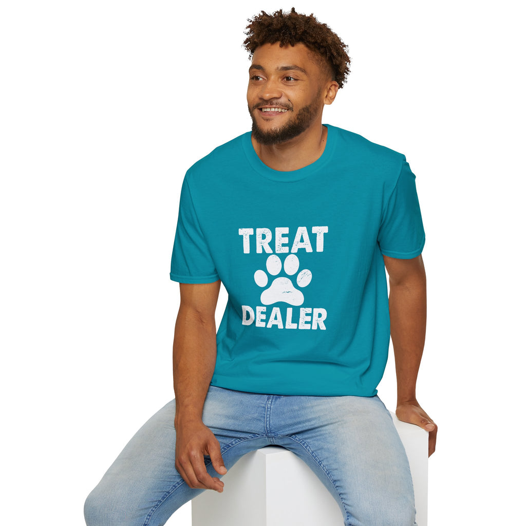 Treat Dealer T-Shirt — Funny Dog Paw Pet Lover Tee