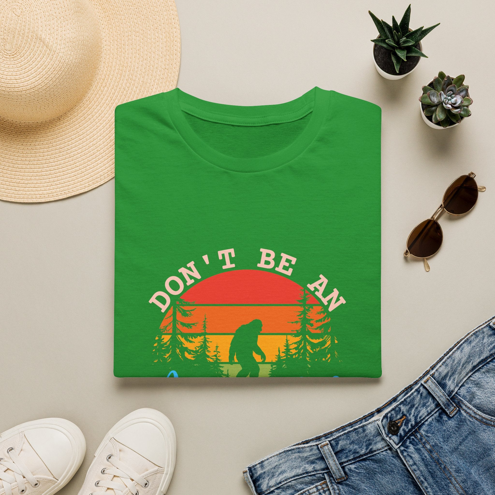 Don't Be An Assquatch T-Shirt — Funny Bigfoot Gift Sasquatch Sunset Graphic Tee