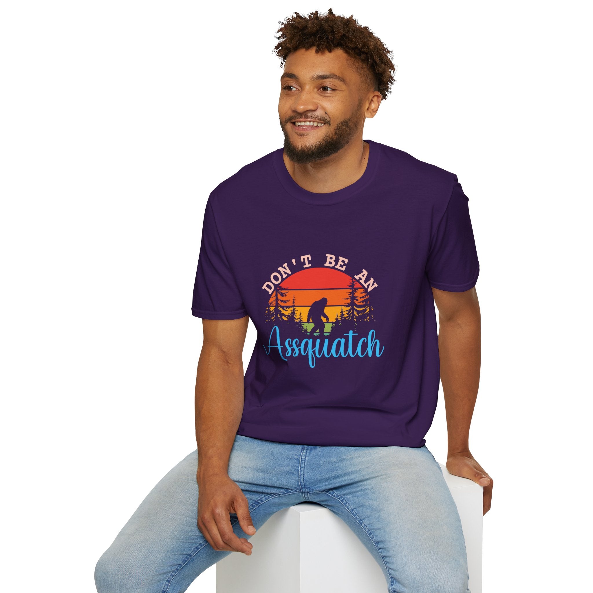 Don't Be An Assquatch T-Shirt — Funny Bigfoot Gift Sasquatch Sunset Graphic Tee