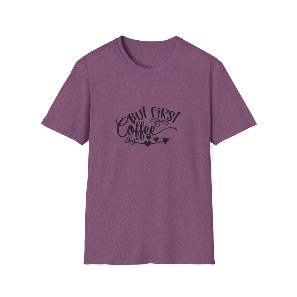 But First Coffee T-Shirt — Funny Gift for Coffee Lovers Women's Graphic Tee