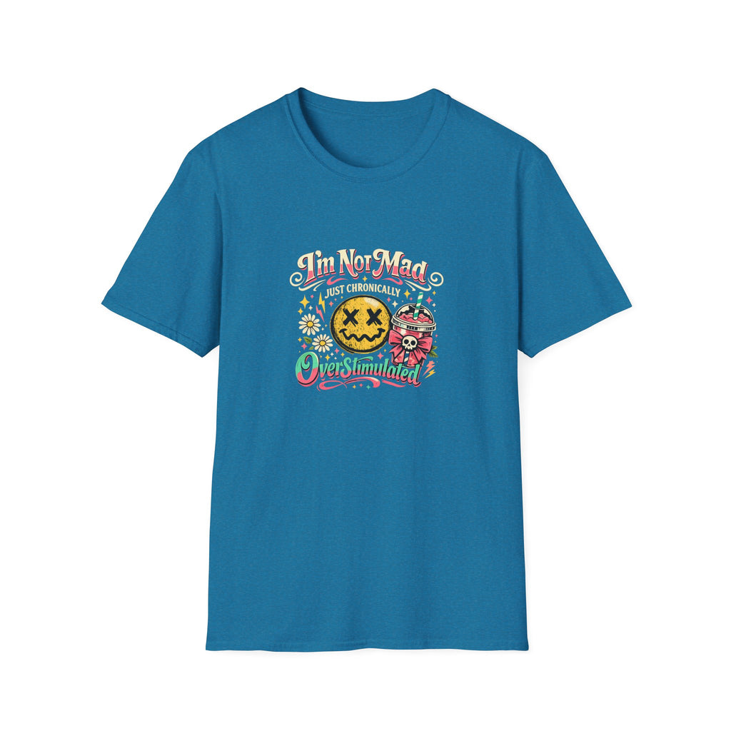 I'm Not Mad Kawaii Bubble Tea T-Shirt — Cute Funny Gift for Her Graphic Tee