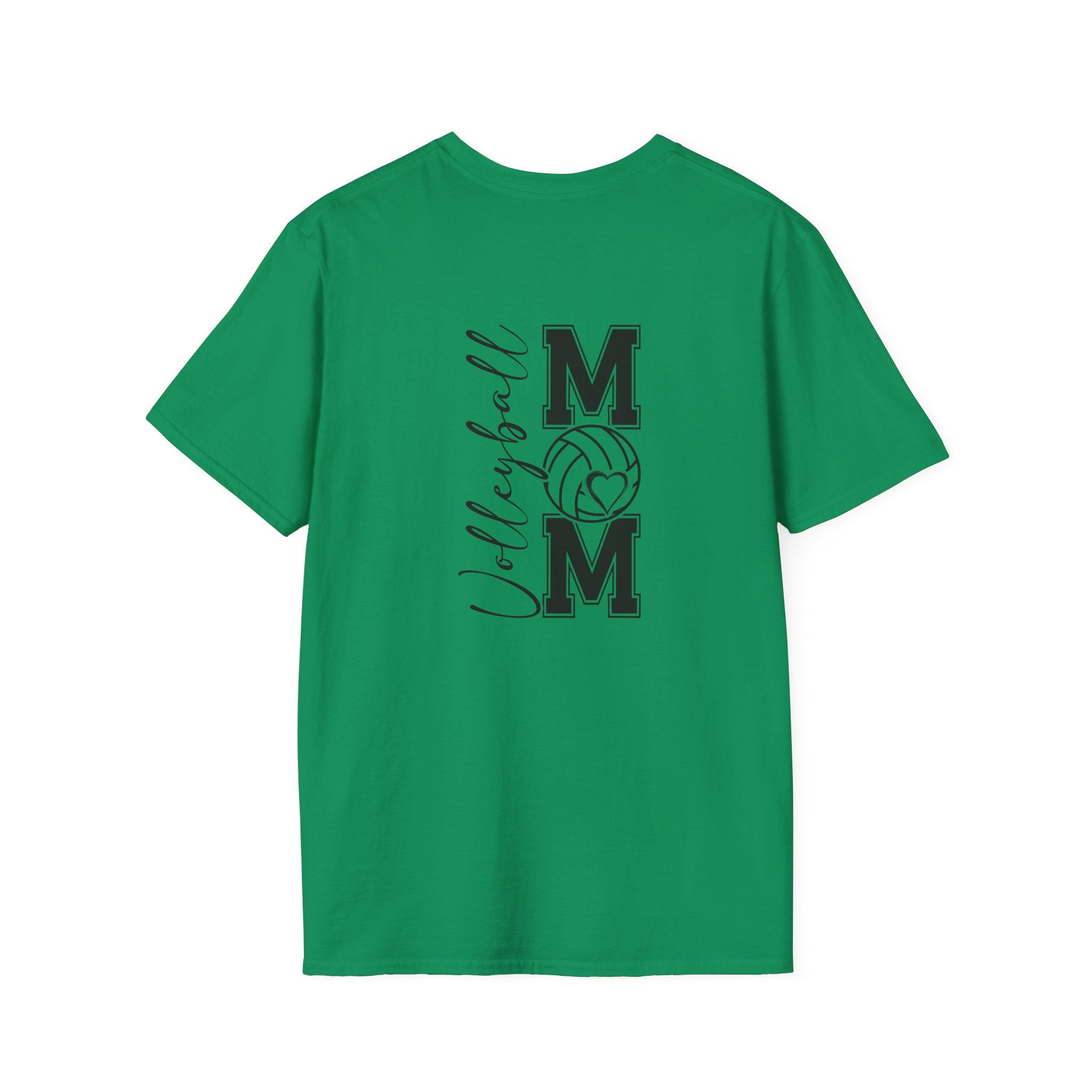 Volleyball Mom T-Shirt — Cute Game Day Gift for Sports Moms Script Graphic Tee
