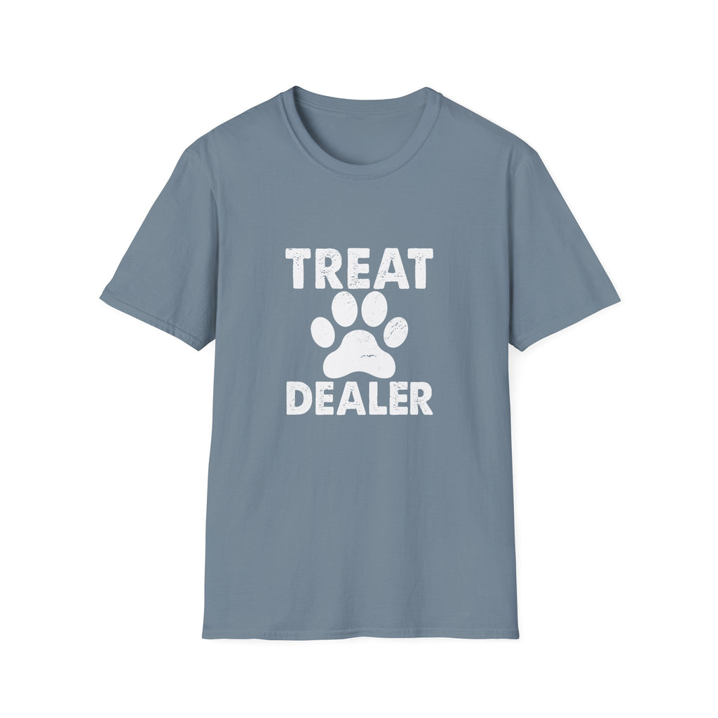 Treat Dealer T-Shirt — Funny Dog Paw Pet Lover Tee