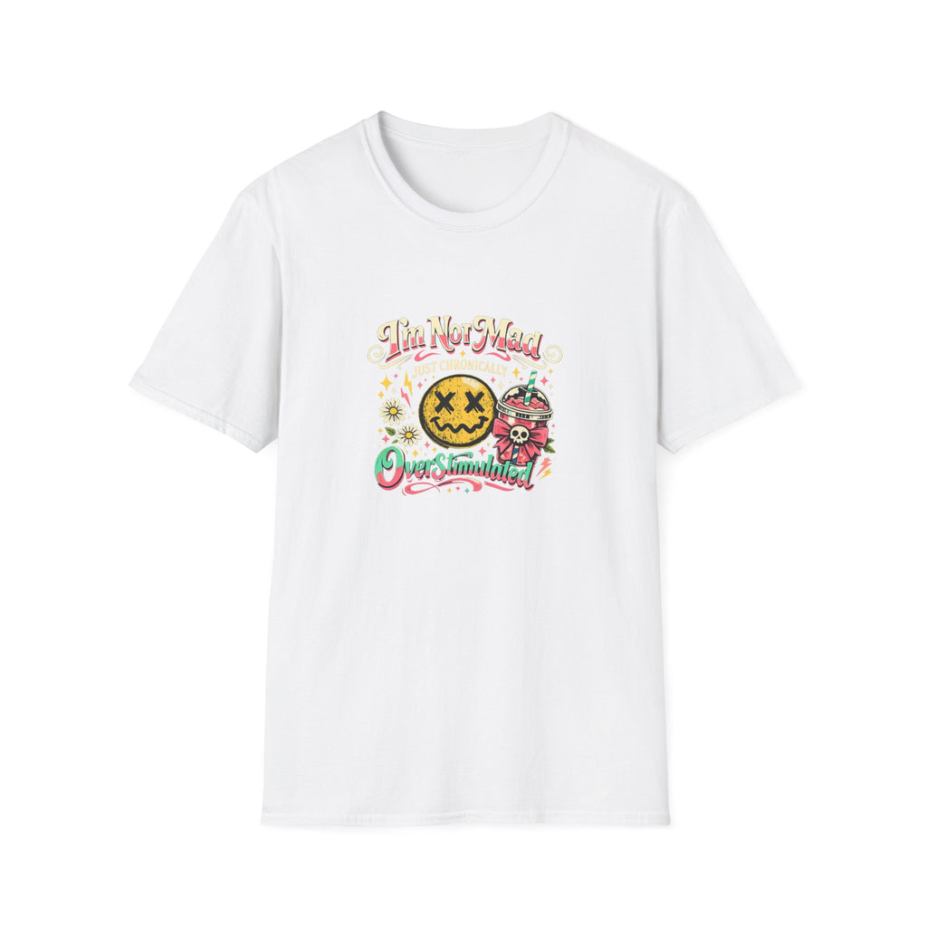 I'm Not Mad Kawaii Bubble Tea T-Shirt — Cute Funny Gift for Her Graphic Tee