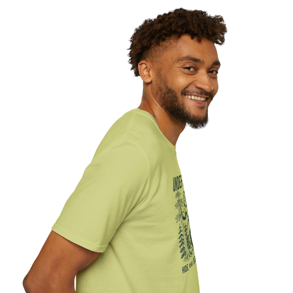 Undefeated Bigfoot T-Shirt — 'Hide and Seek Champion' Graphic Tee