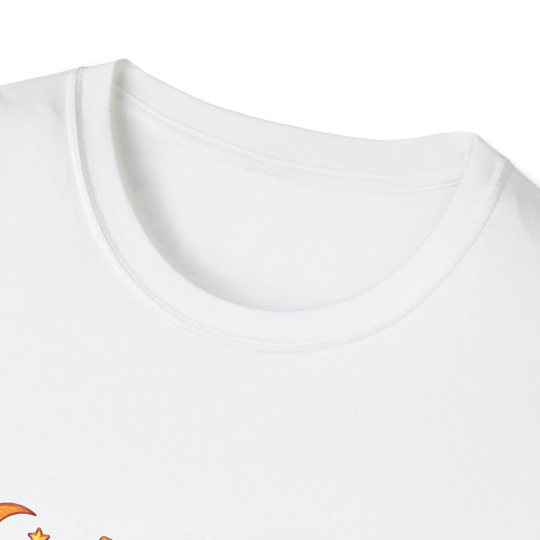 Cute Halloween Cow T-Shirt — Funny Gift for Her Candy Pumpkins & Kitty Costume Tee