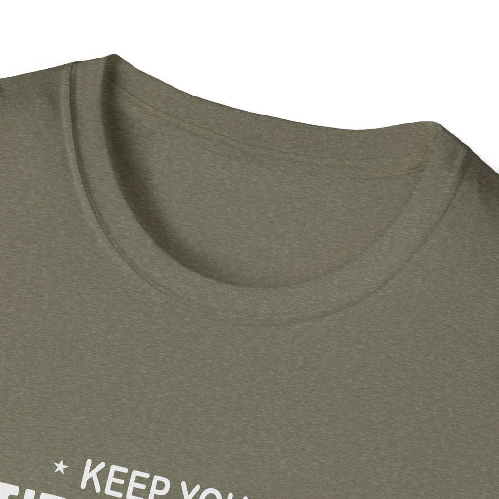 Keep Your Tie and Your Desk Job — Funny Forklift Truck T-Shirt