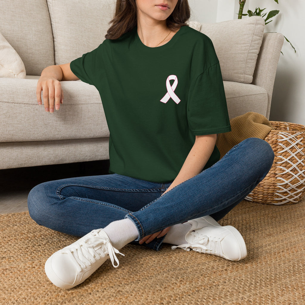 Cancer Grabbed My Boob Now I'm Going to Kick Its Ass T-Shirt — Funny Breast Cancer Awareness Gift