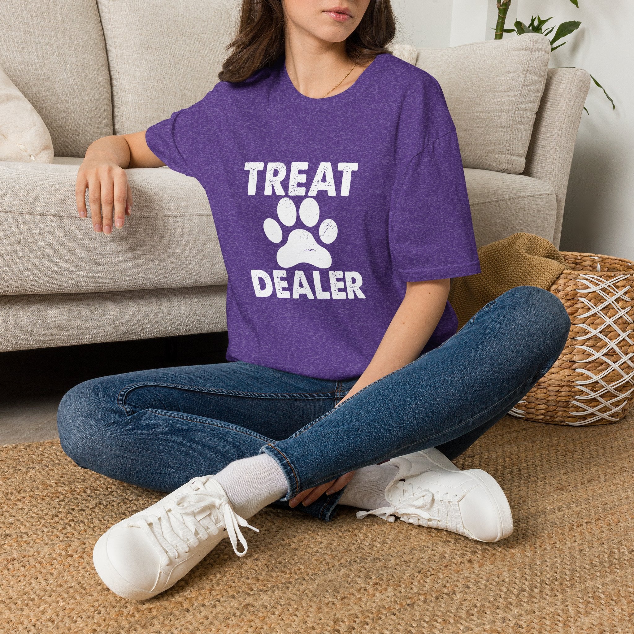 Treat Dealer T-Shirt — Funny Dog Paw Pet Lover Tee