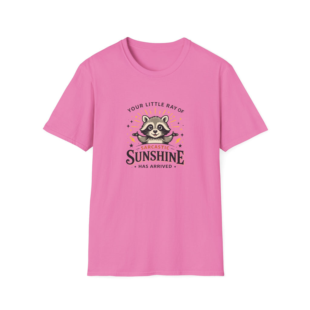 Your Little Ray of Sarcastic Sunshine Raccoon T-Shirt — Funny Gift for Her