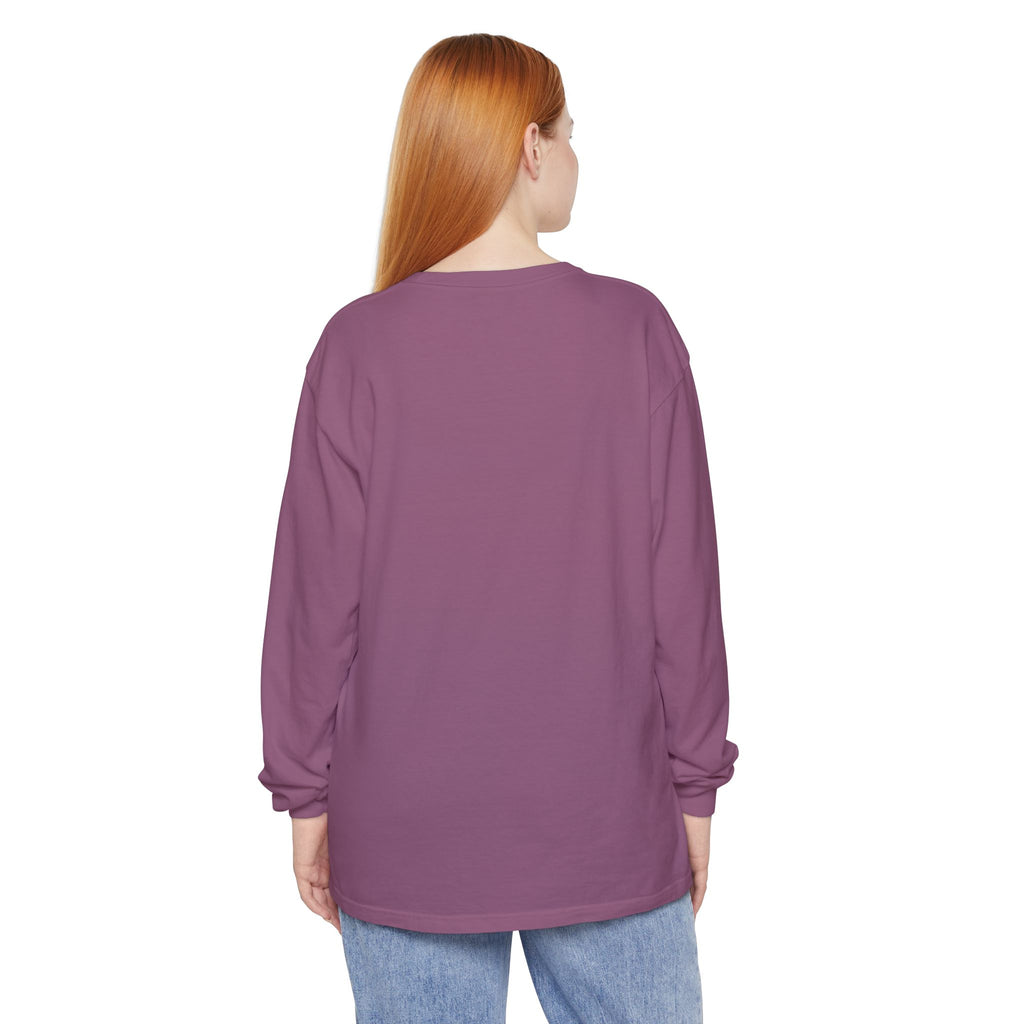 Thankful Grateful Blessed Pumpkin Long Sleeve — Cute Fall Thanksgiving Gift for Women