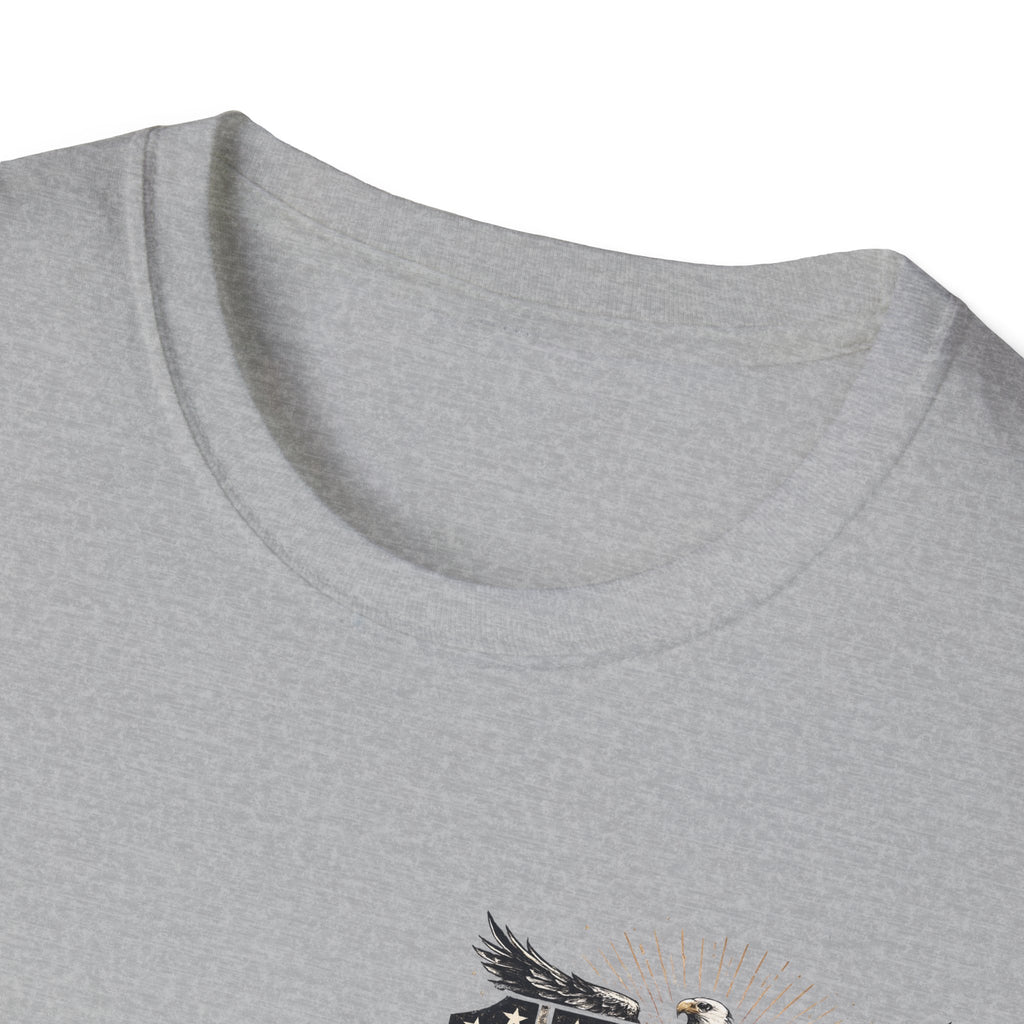 1776 American Flag Eagle T-Shirt — Vintage Patriotic Gift for Him Fourth of July Tee