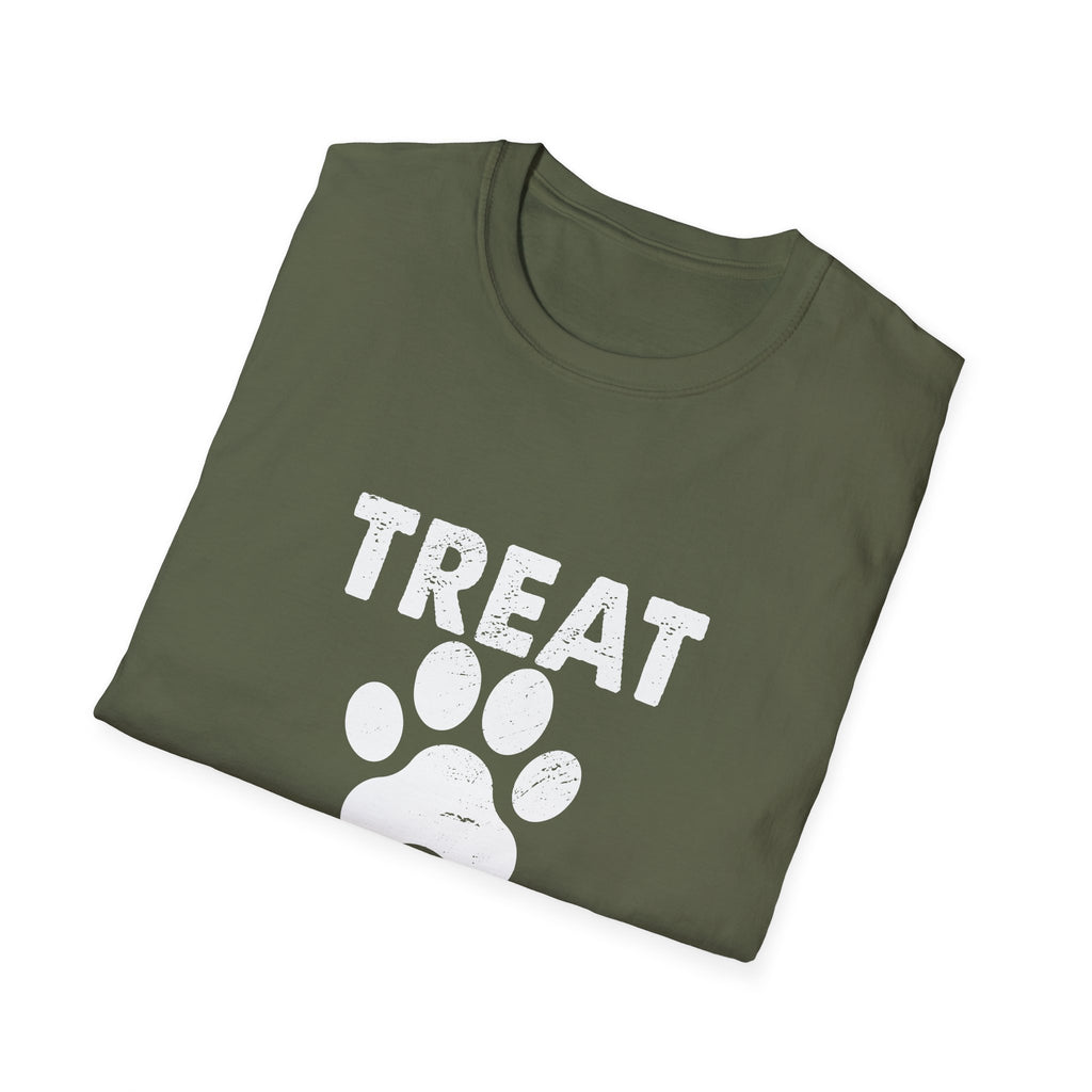 Treat Dealer T-Shirt — Funny Dog Paw Pet Lover Tee