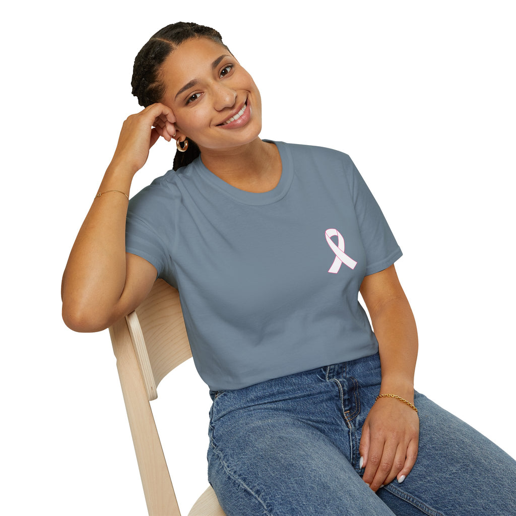 Cancer Grabbed My Boob Now I'm Going to Kick Its Ass T-Shirt — Funny Breast Cancer Awareness Gift