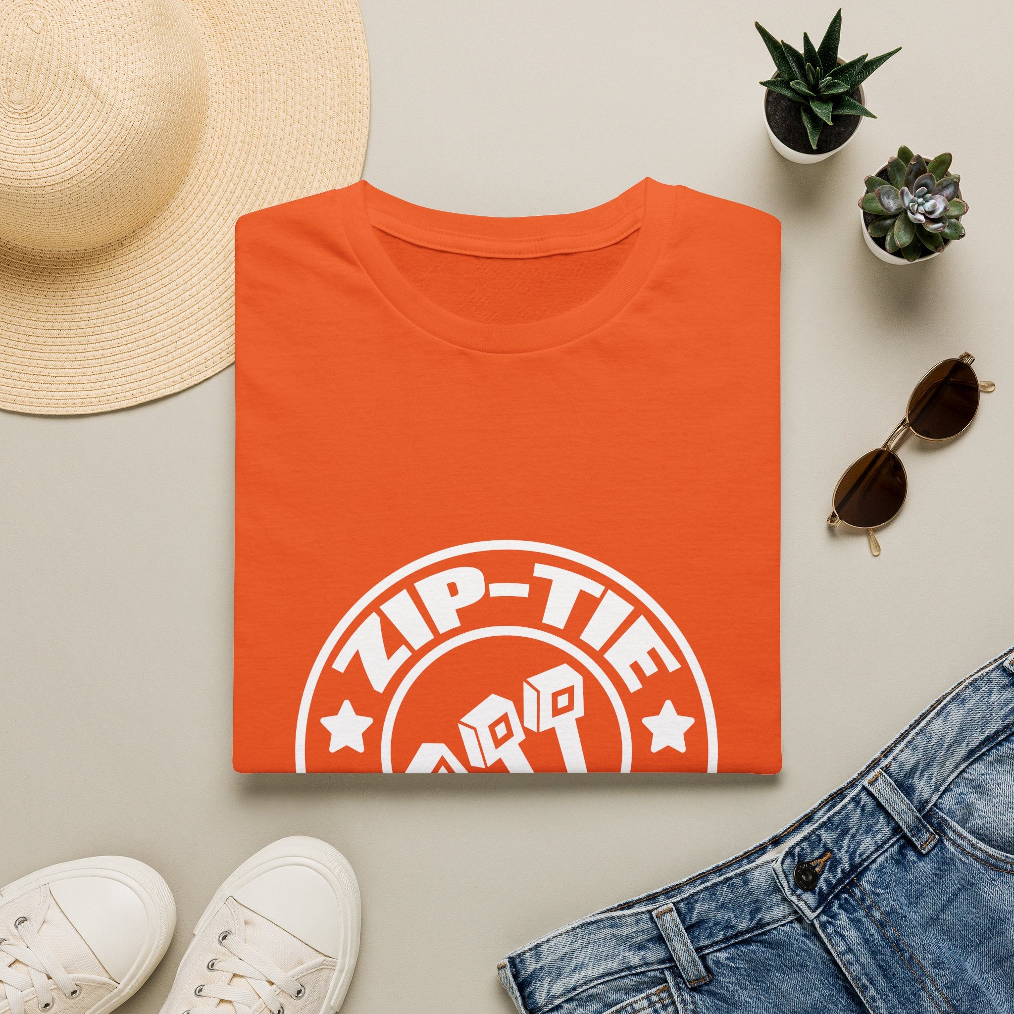 Zip-Tie Certified T-Shirt — Funny Handyman Gift for Him Bold Graphic Tee