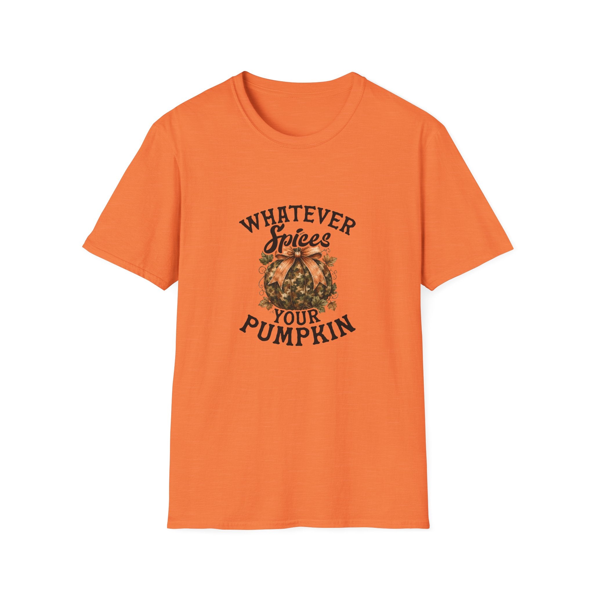 Whatever Spices Your Pumpkin T-Shirt — Funny Fall Gift for Women Pumpkin Spice Tee