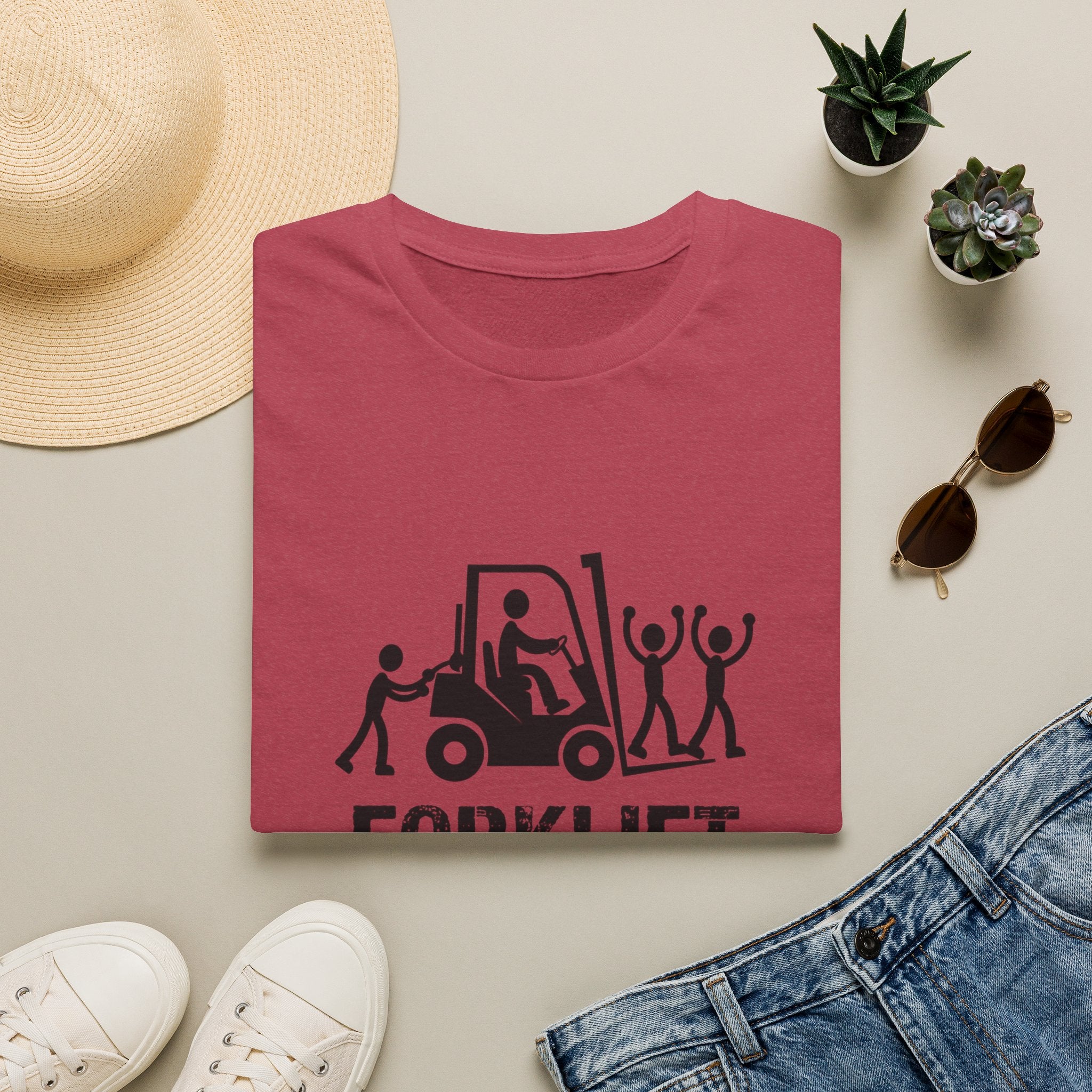 Forklift Certified T-Shirt — Funny Industrial Workplace Tee for Forklift Operators